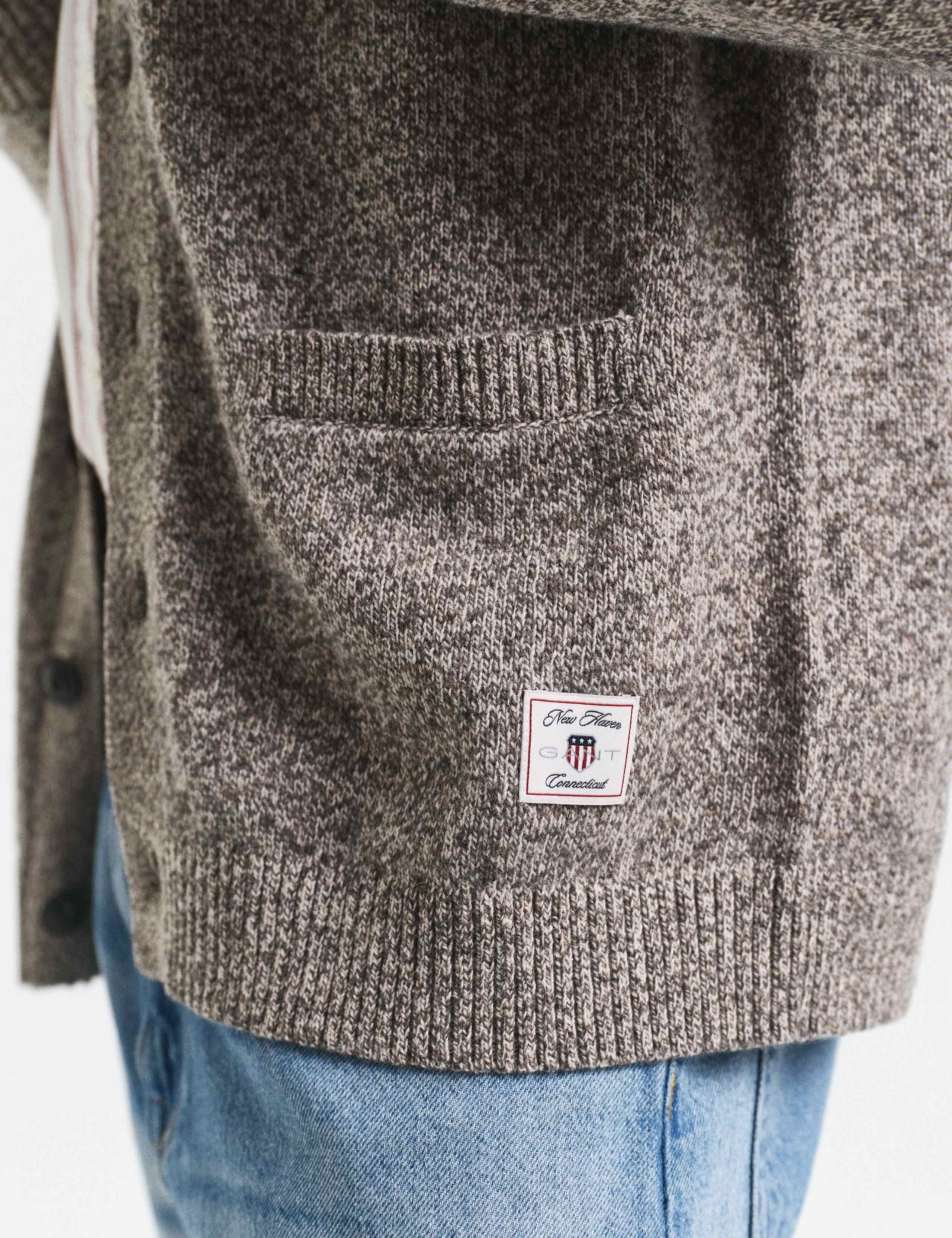 Wool Rich V-Neck Cardigan 5 of 5