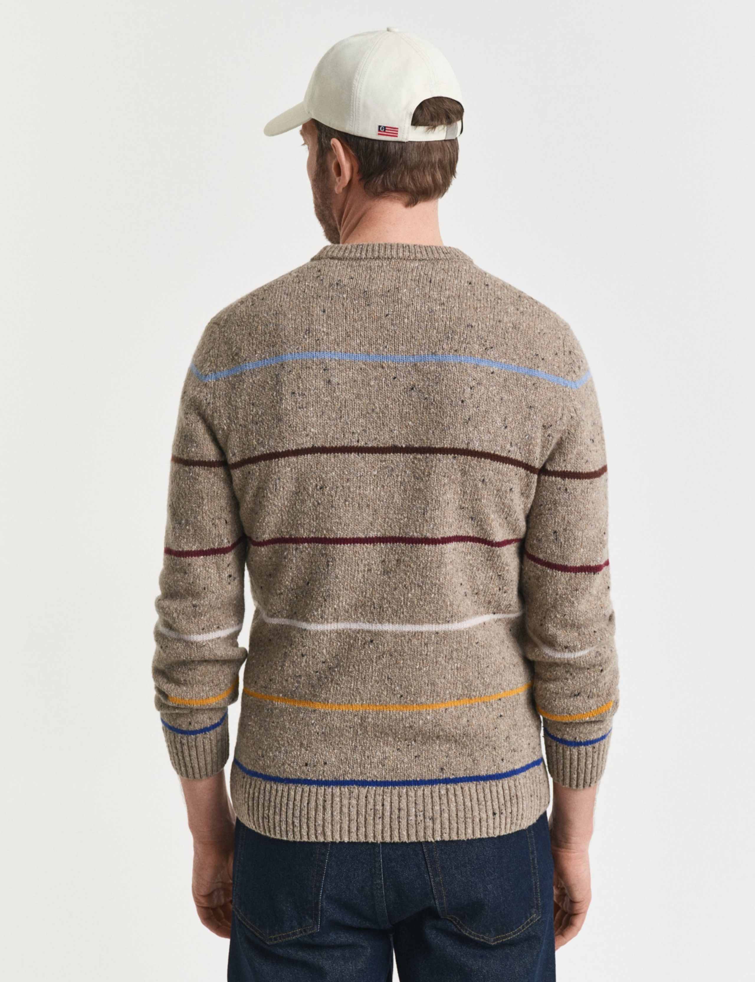 Wool Rich Striped Sweater 3 of 4