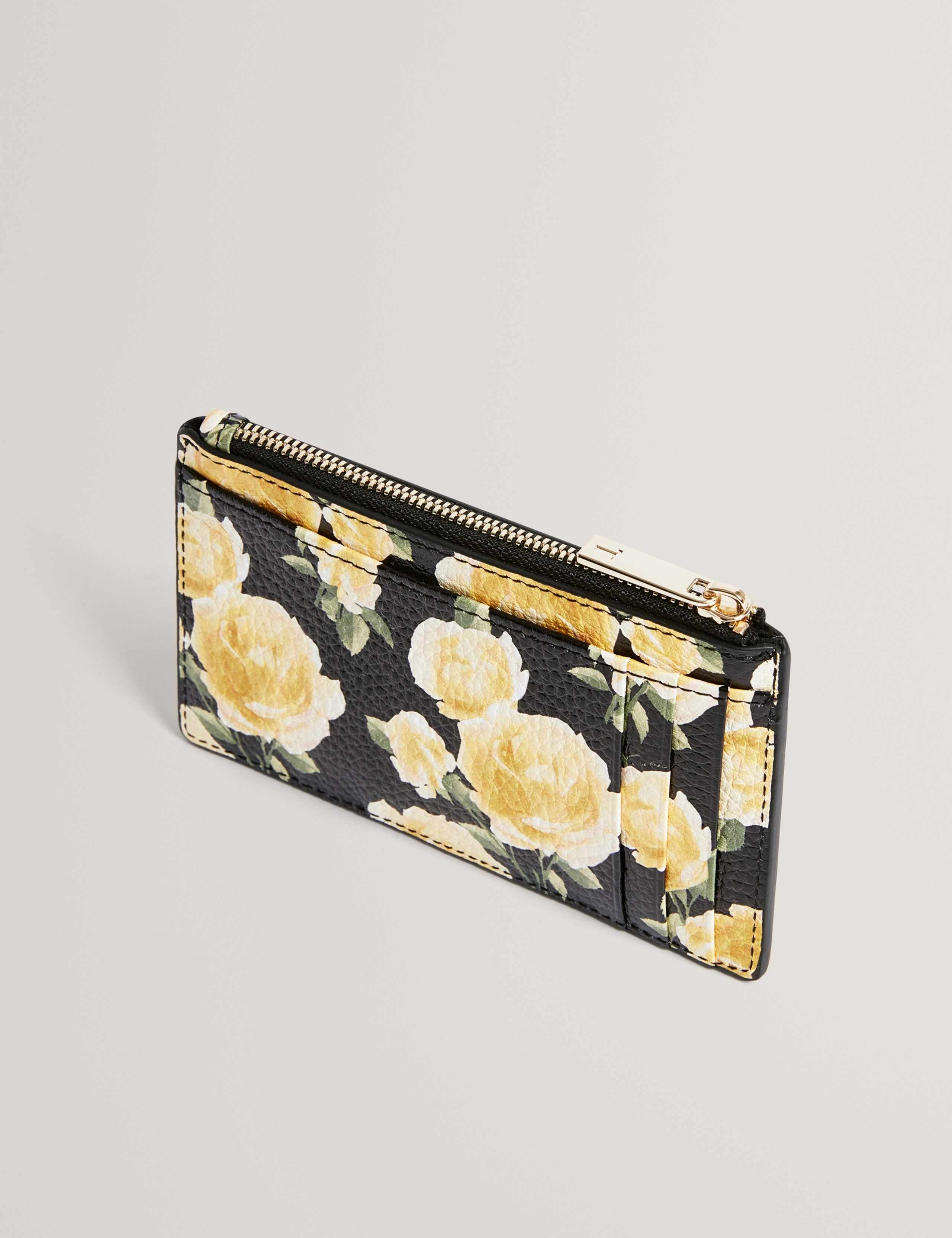 Leather Floral Card Holder 2 of 4