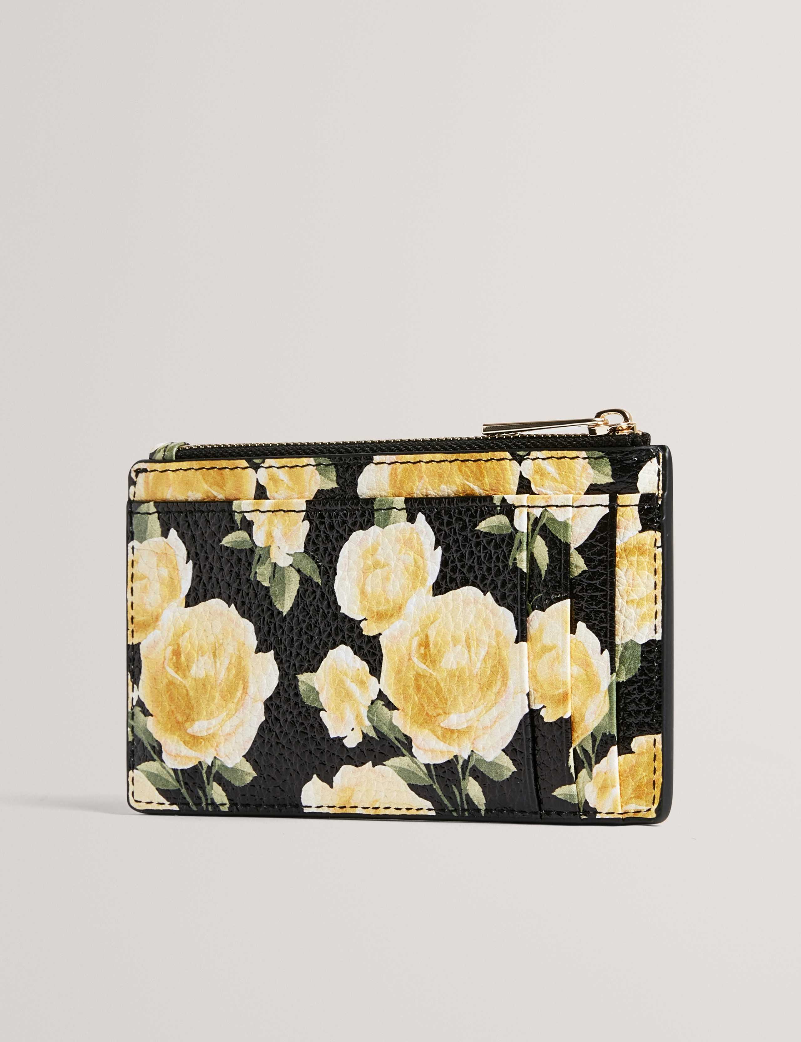 Leather Floral Card Holder 3 of 4