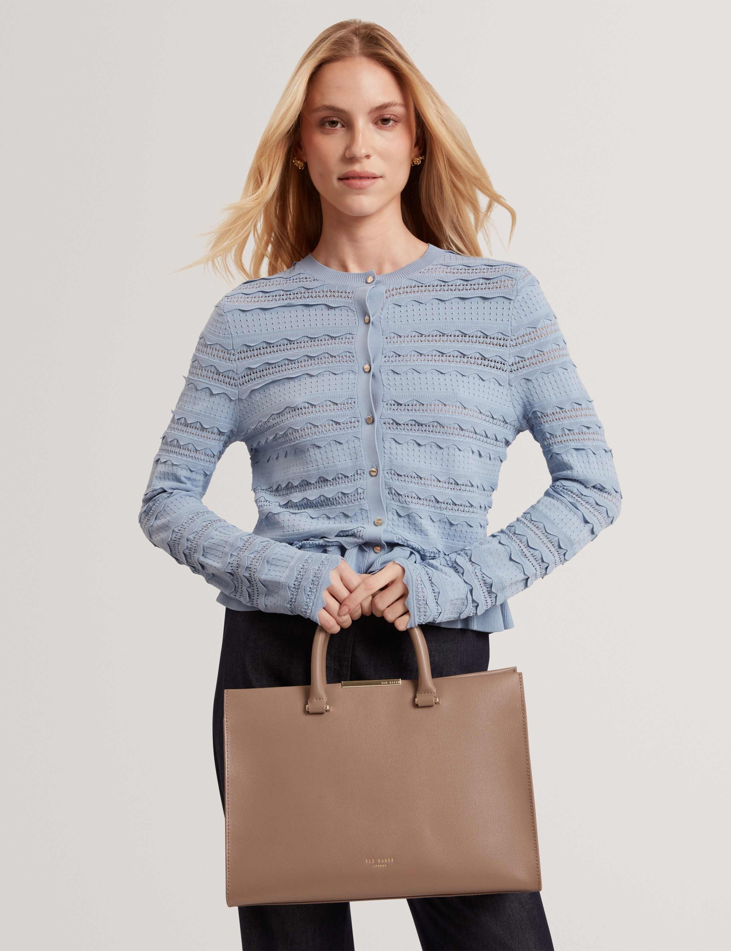 Leather Tote Bag 2 of 5