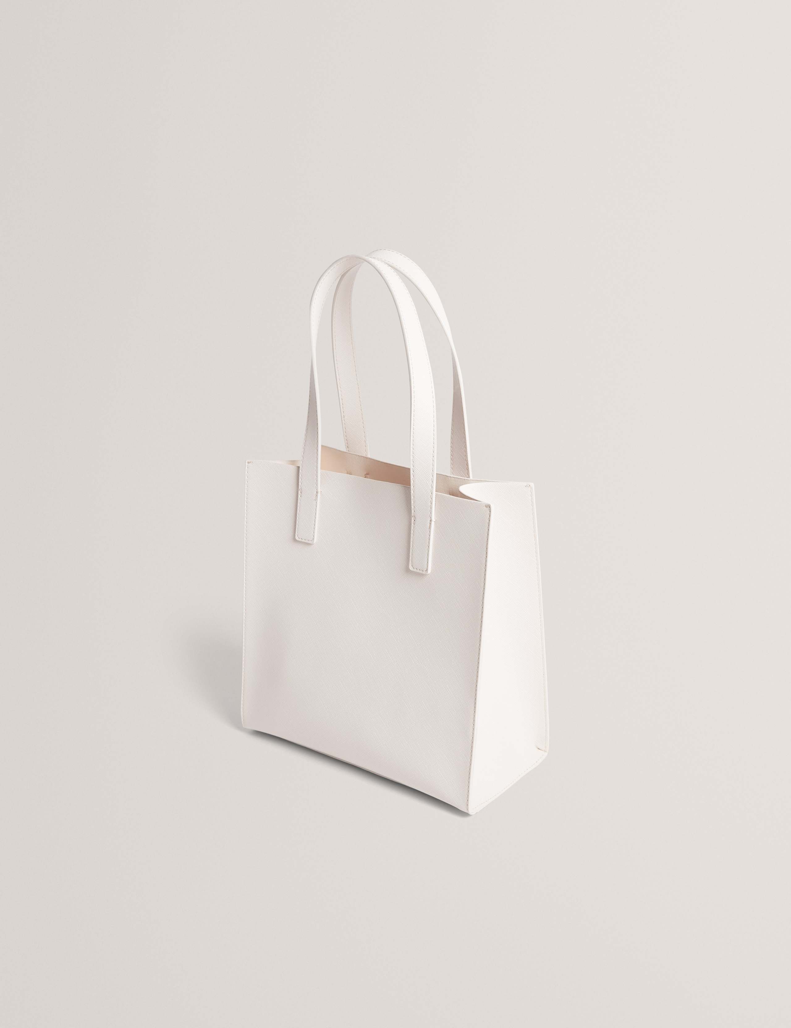 Floral Graphic Structured Tote Bag 4 of 5