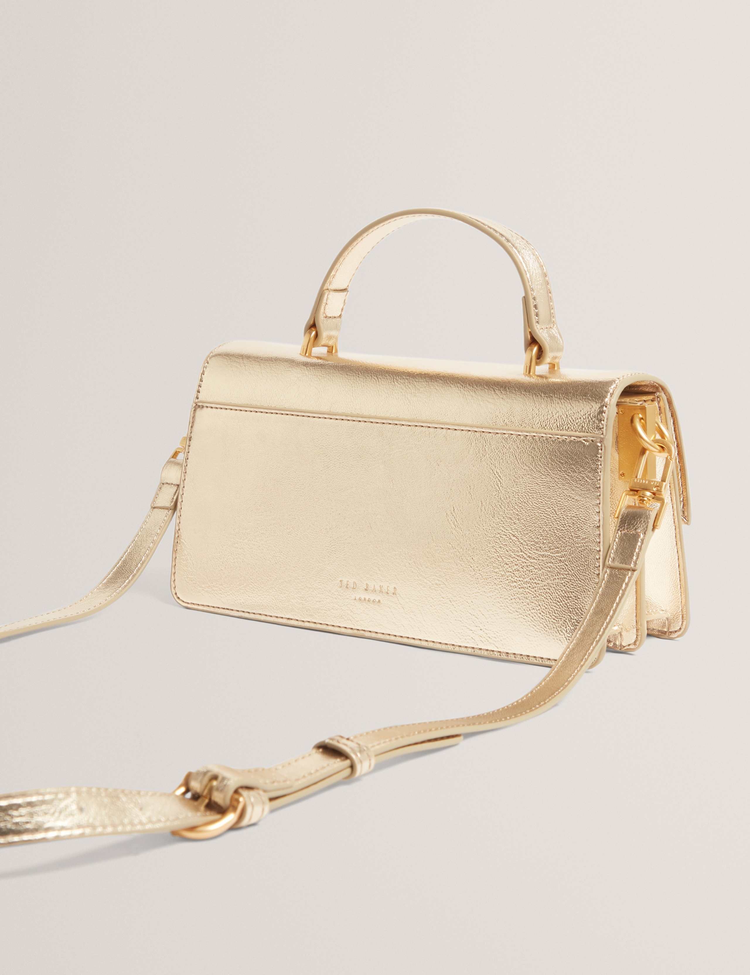 Metallic Elongated Cross Body Bag 5 of 5