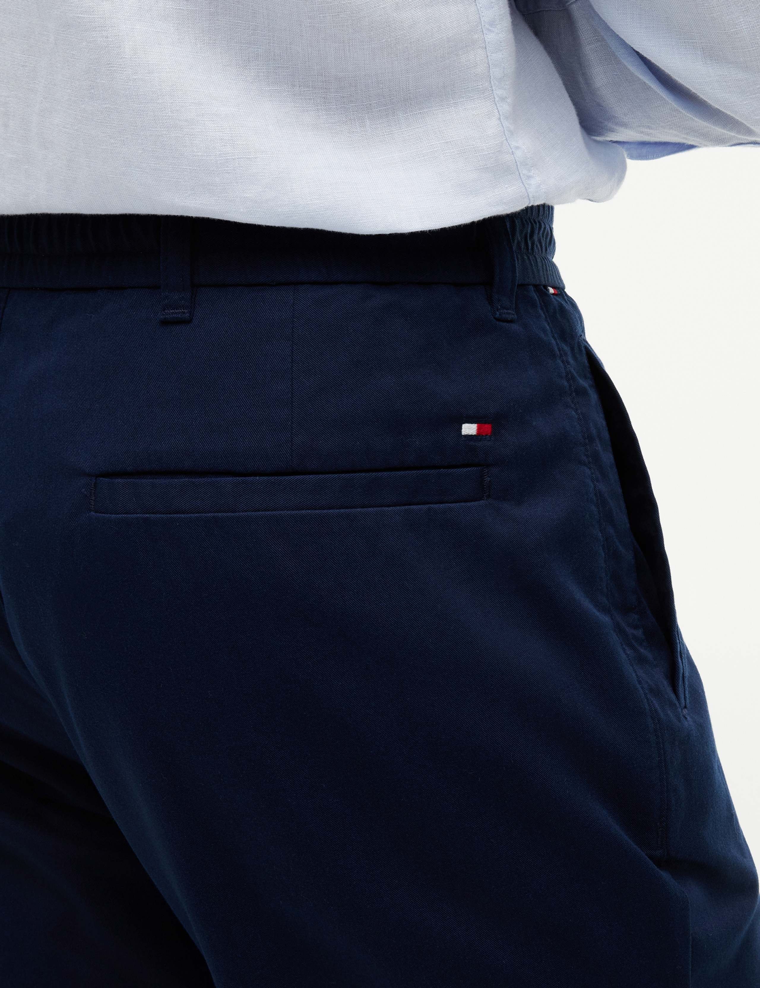 Dover Lyocell Rich Elasticated Waist Chinos 5 of 5