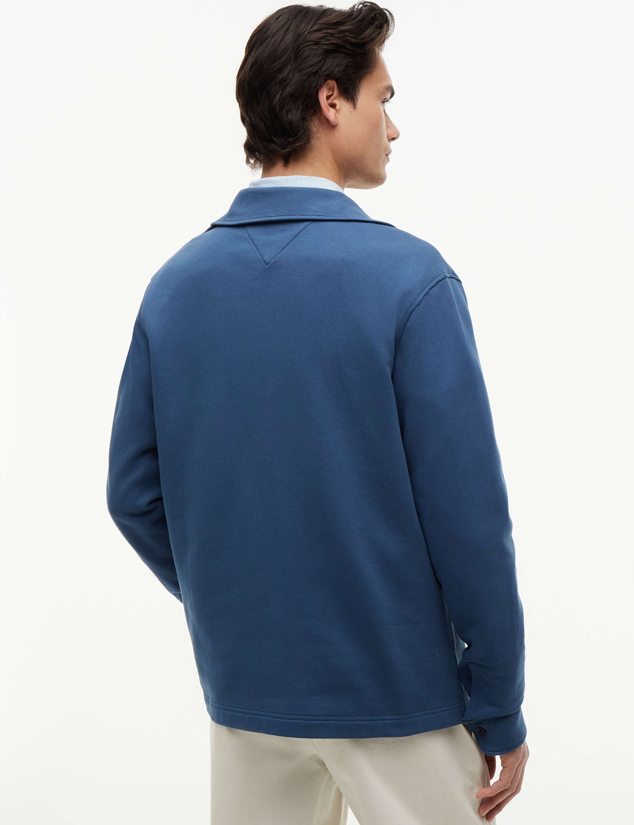 Essential Pure Cotton Terry Overshirt 5 of 5
