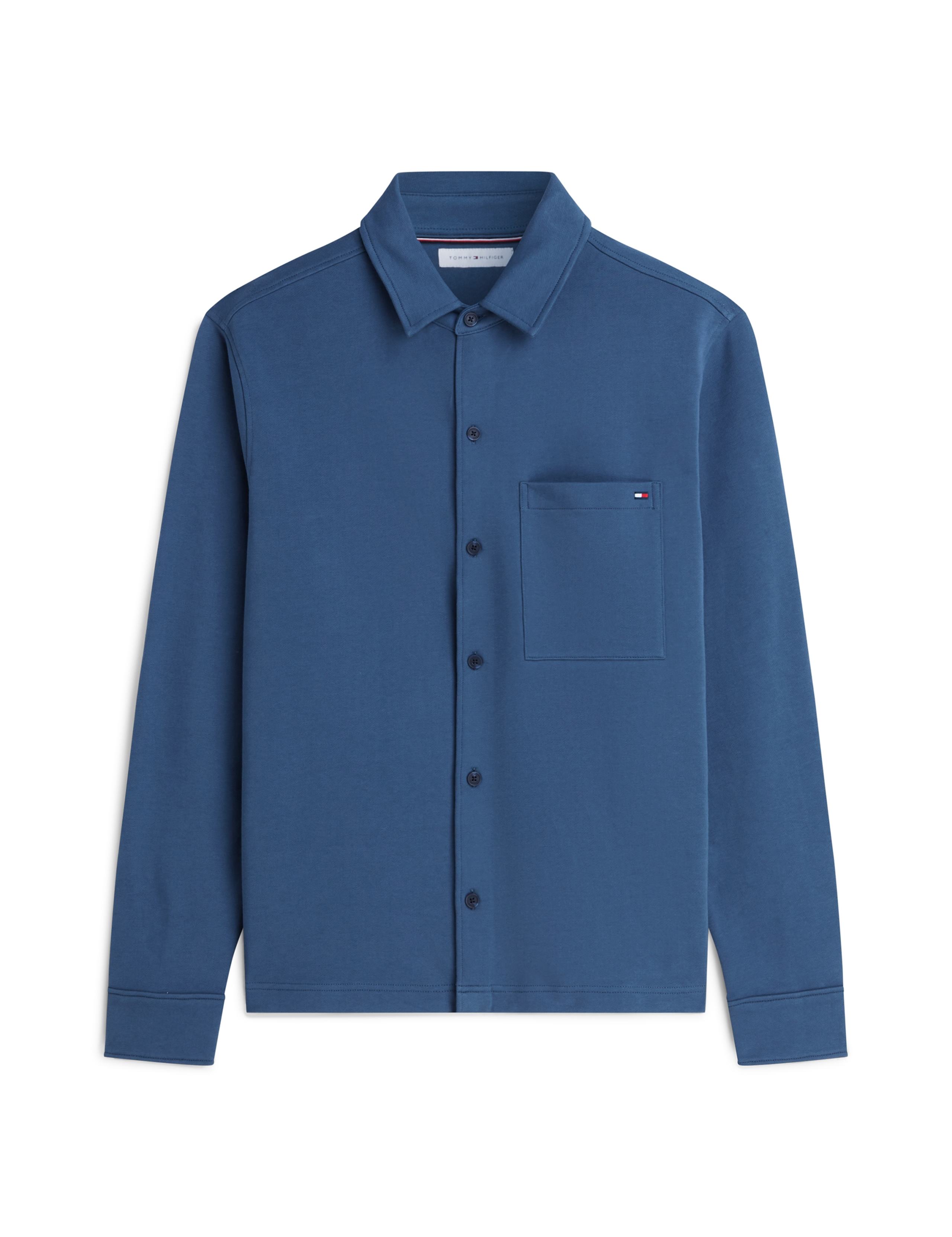Essential Pure Cotton Terry Overshirt 2 of 5
