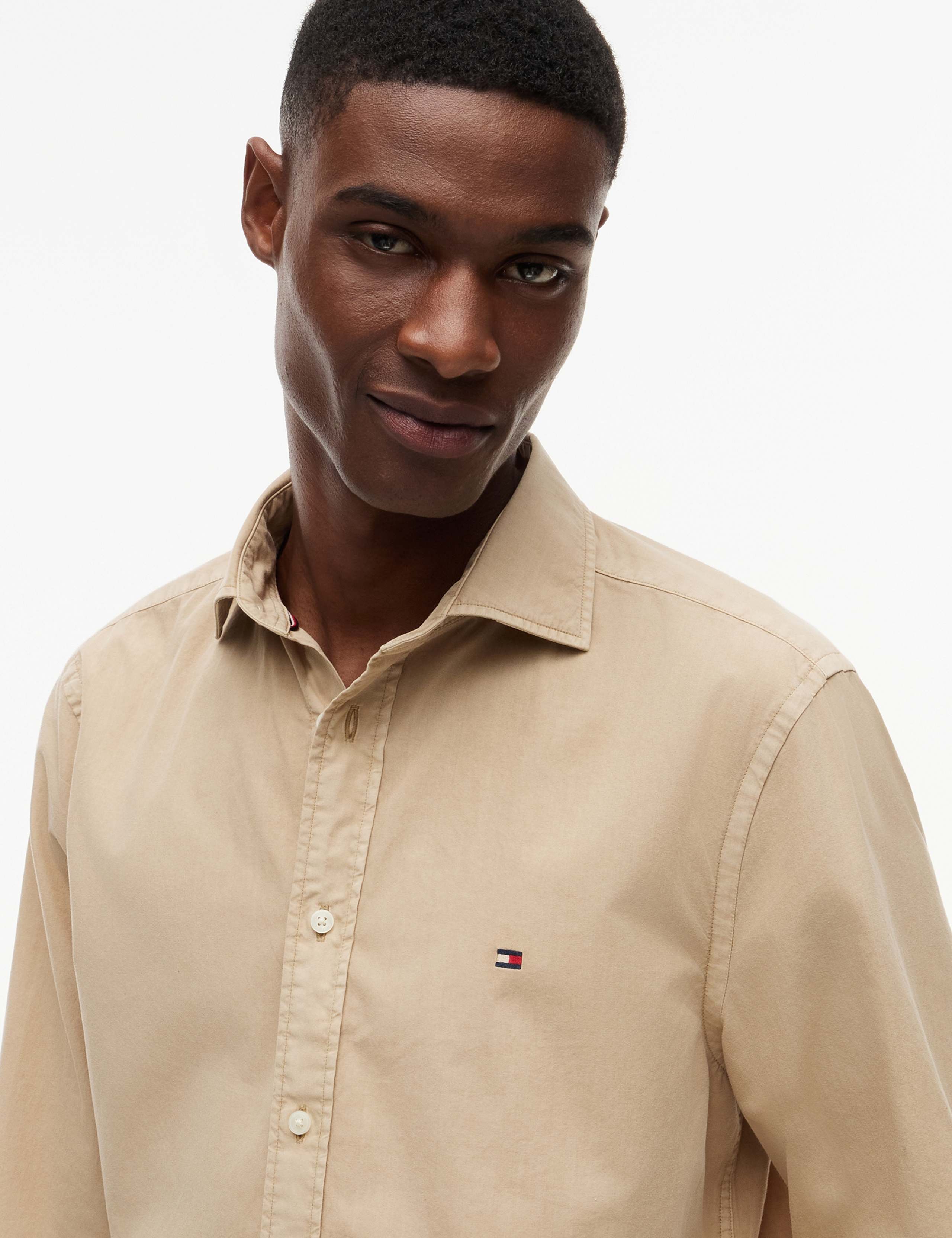 Regular Fit Pure Cotton Garment Dye Shirt 5 of 5
