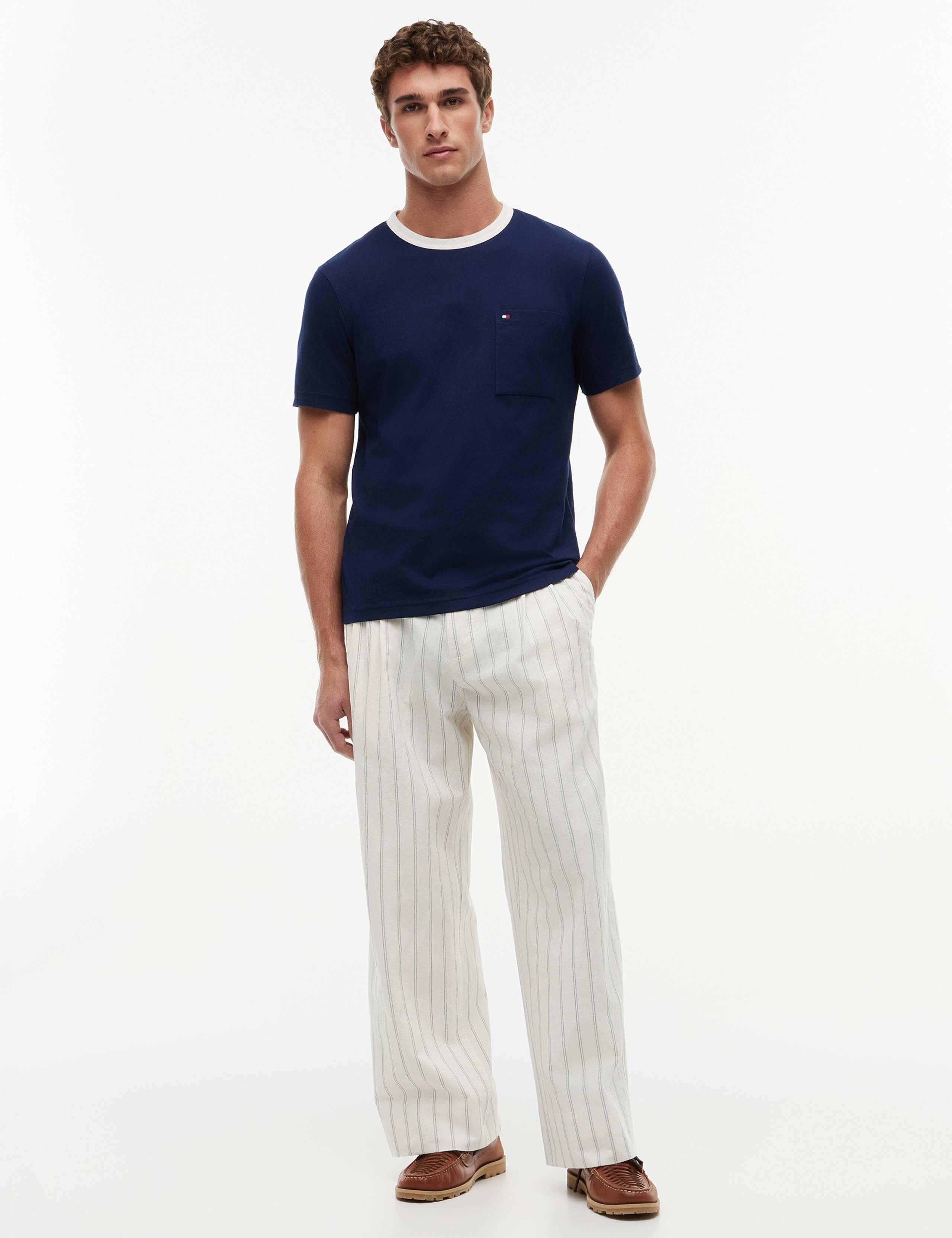 Pure Cotton Crew Neck T-Shirt 4 of 5