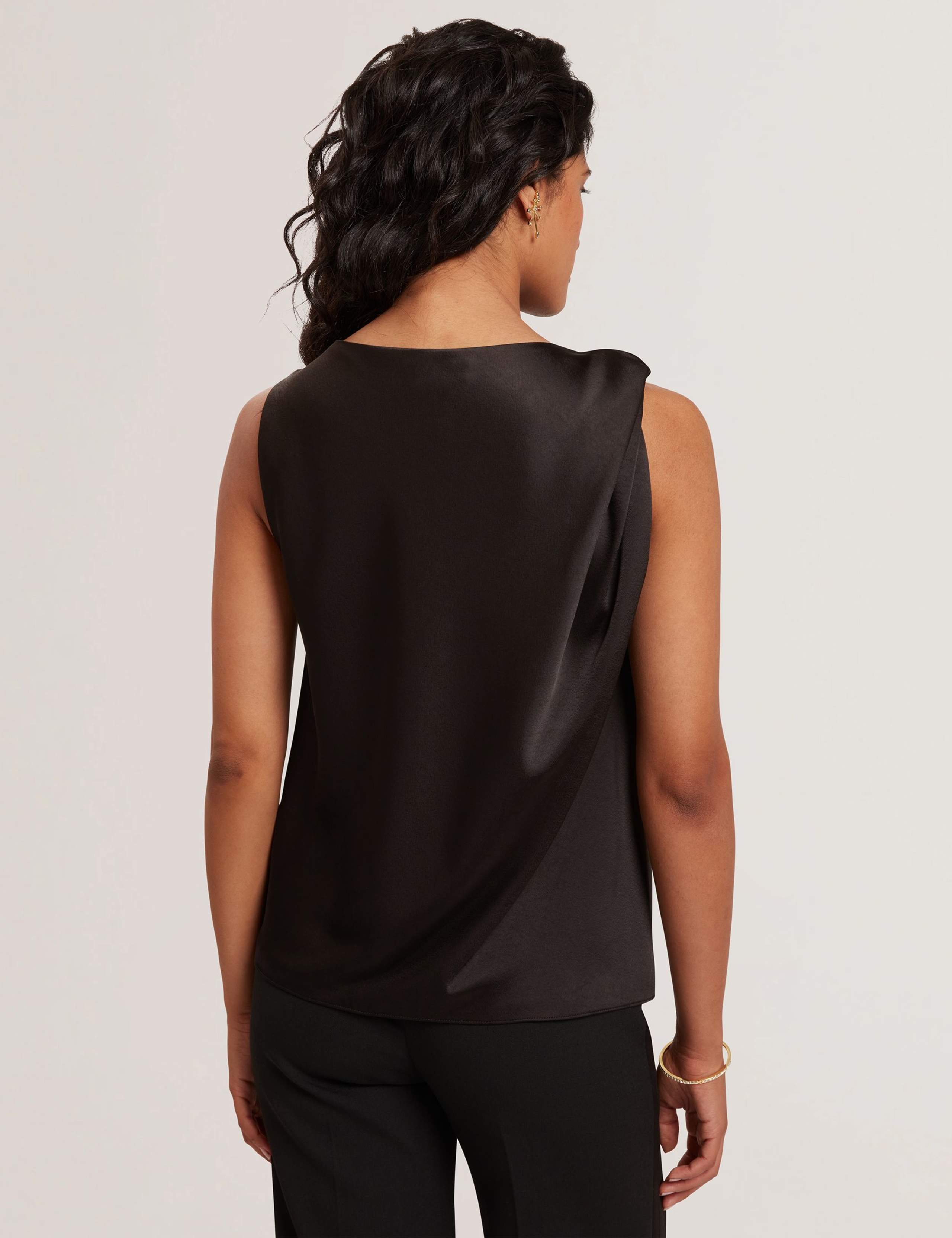 Satin Twist Detail Top 4 of 4
