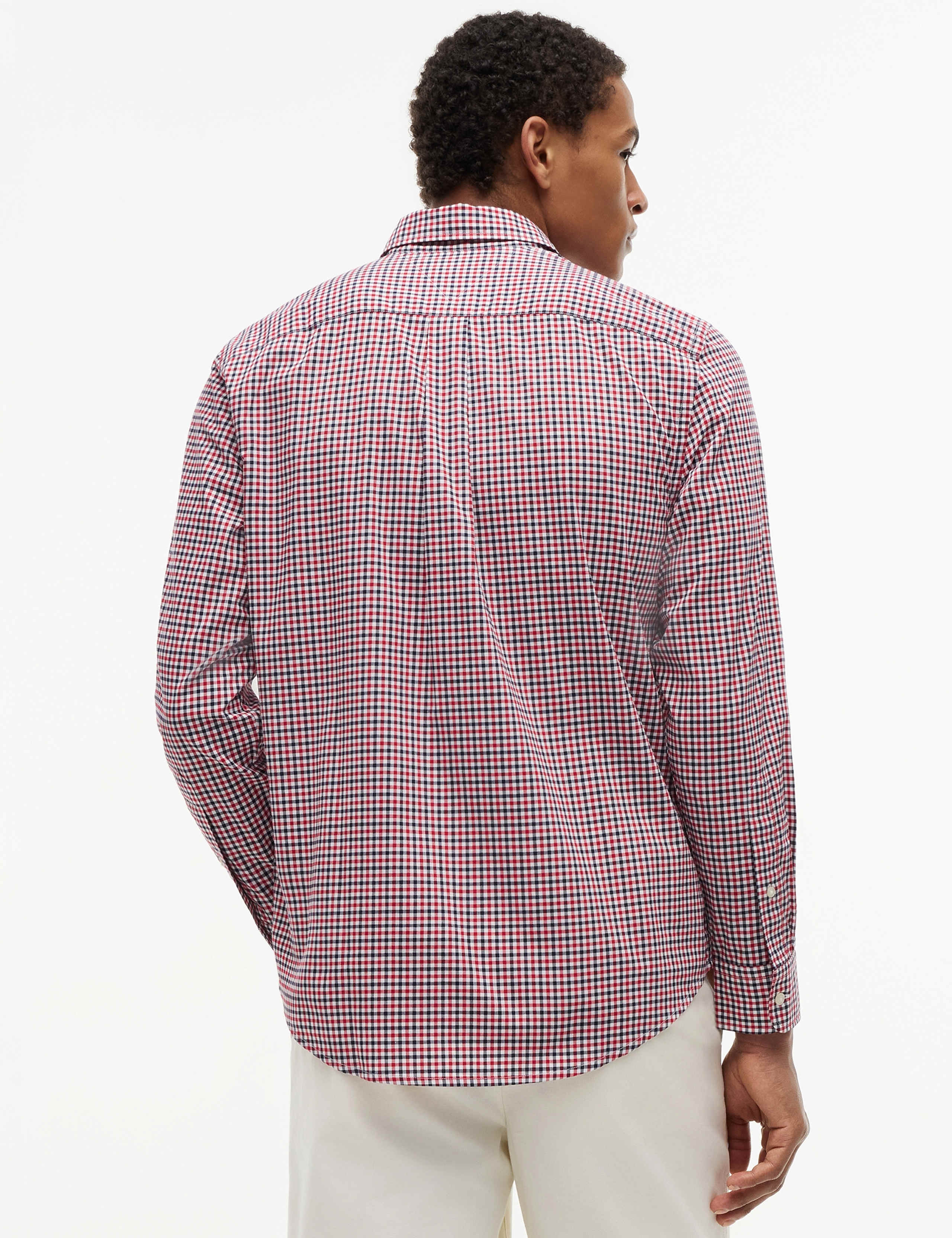 Regular Fit Pure Cotton Gingham Check Shirt 4 of 5