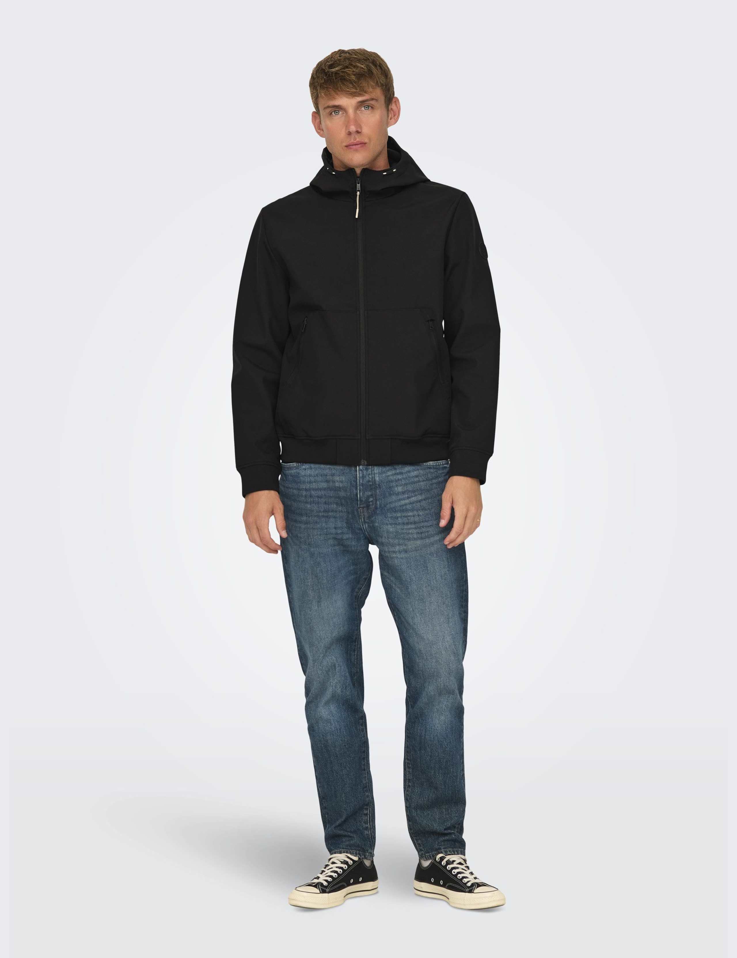 Hooded Softshell Bomber Jacket 7 of 7