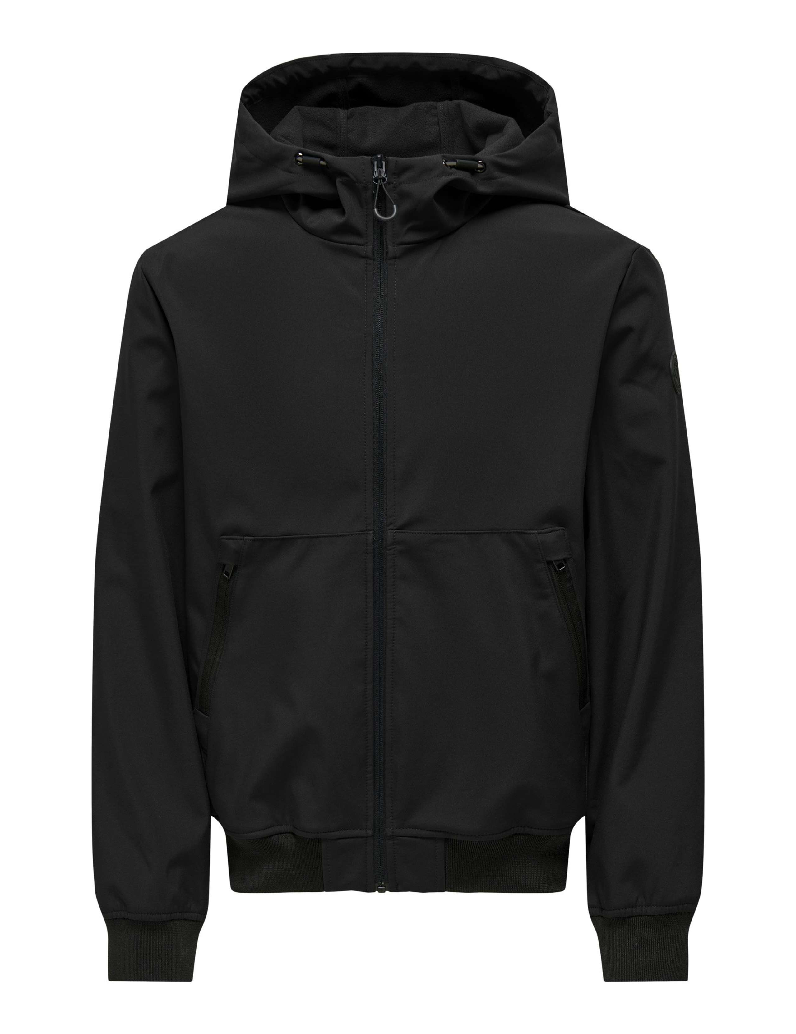Hooded Softshell Bomber Jacket 2 of 7