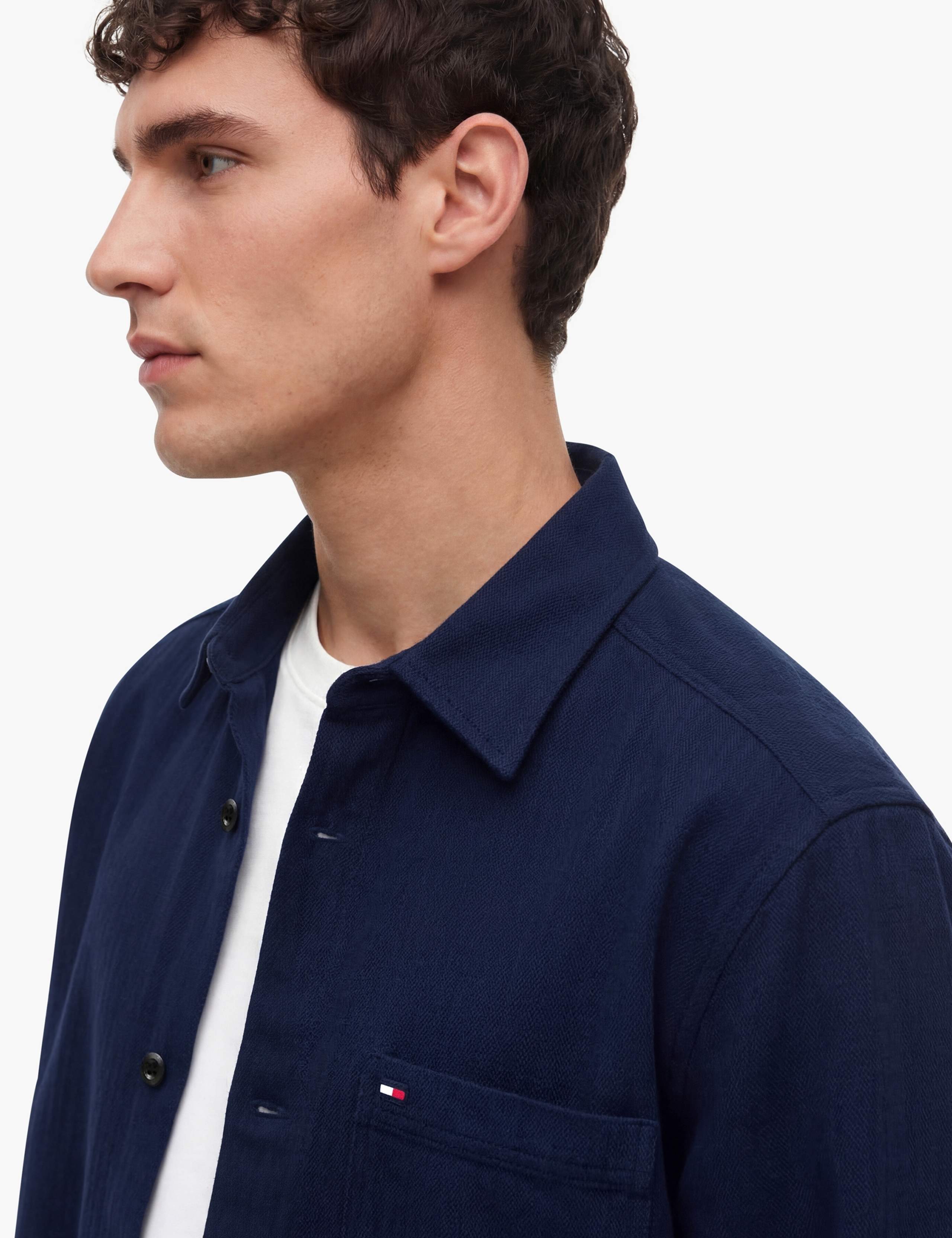 Regular Fit Cotton Rich Overshirt 4 of 5