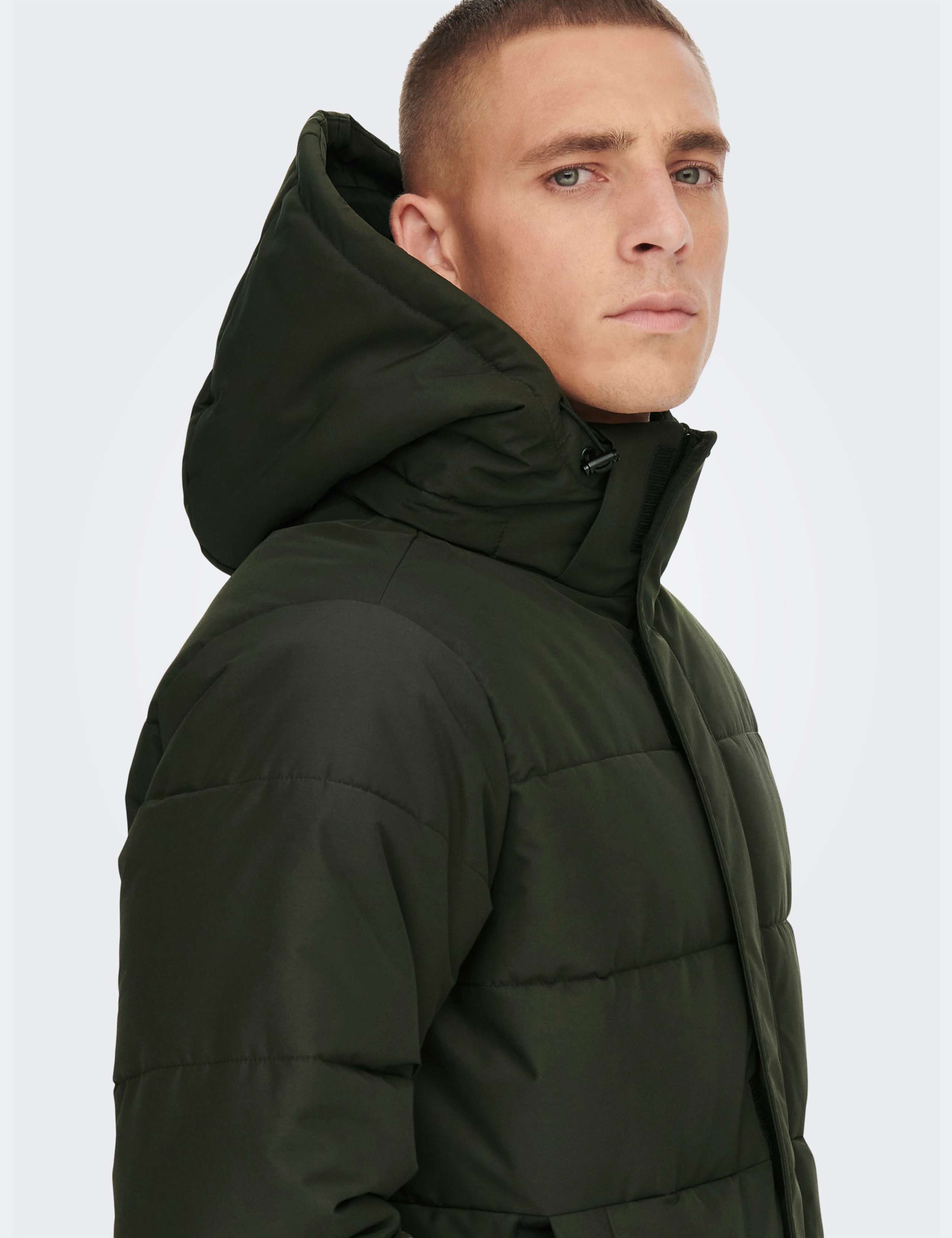 Hooded Quilted Puffer Jacket 7 of 9