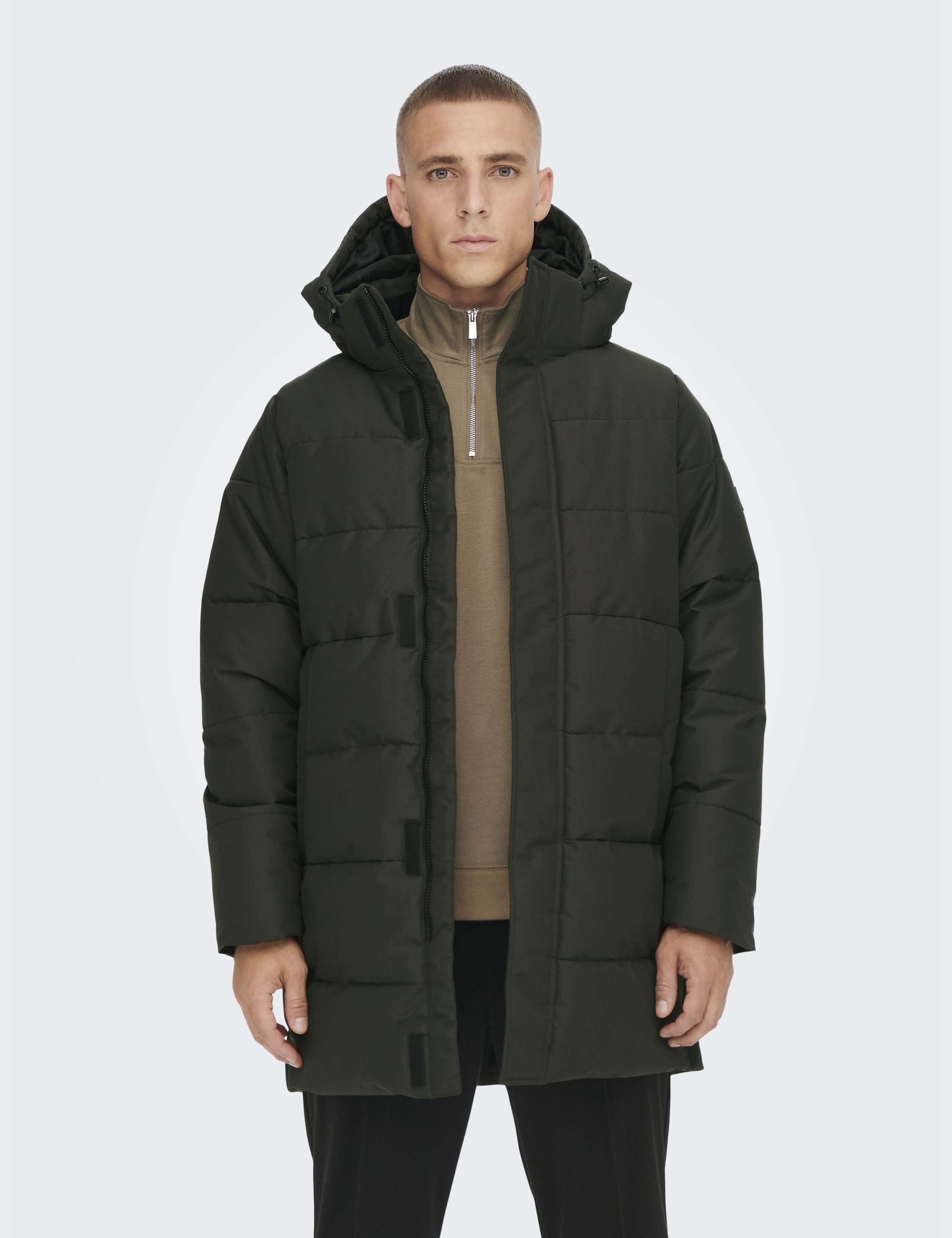 Hooded Quilted Puffer Jacket 2 of 9