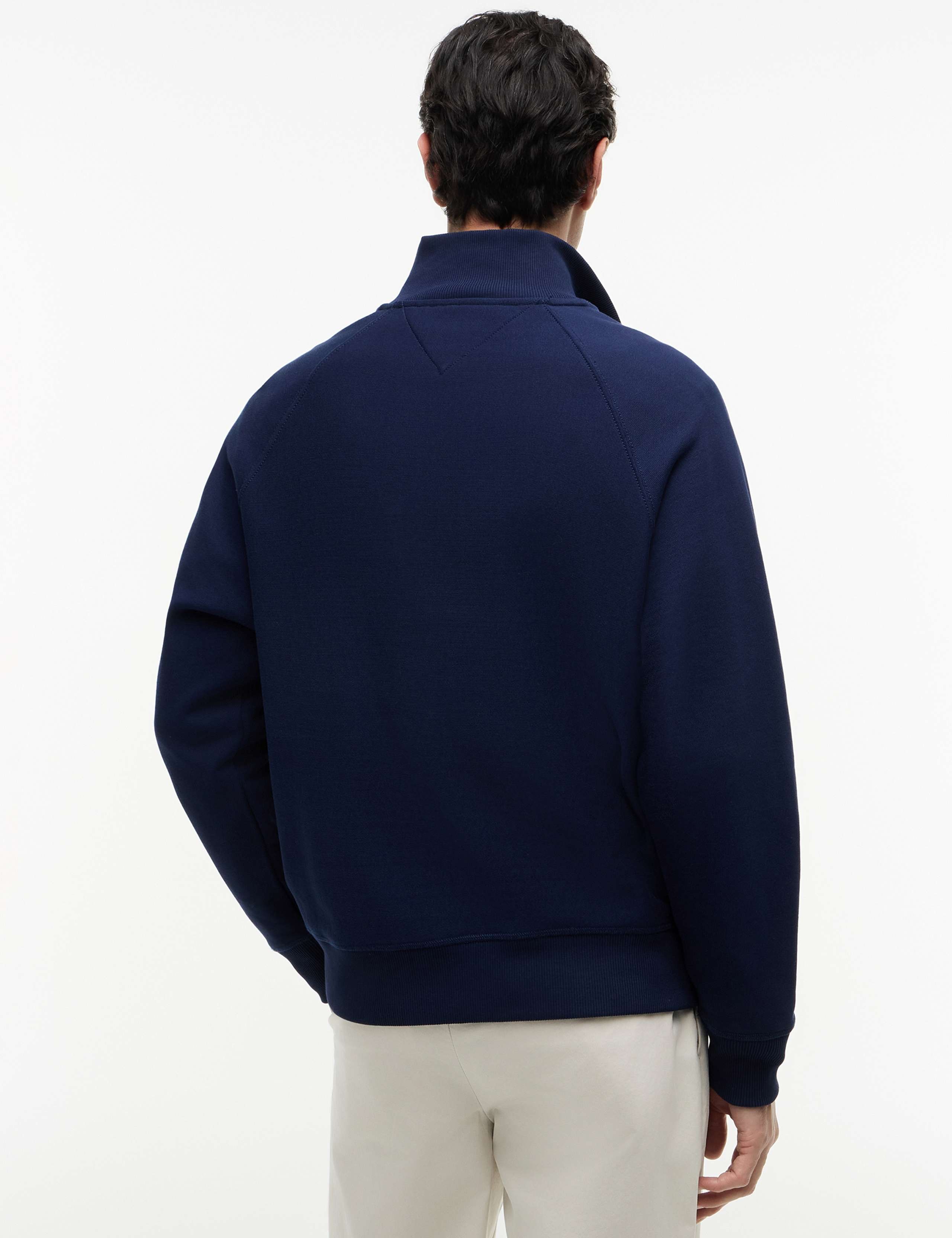 Elevated Pure Cotton Half Zip Sweatshirt 5 of 5