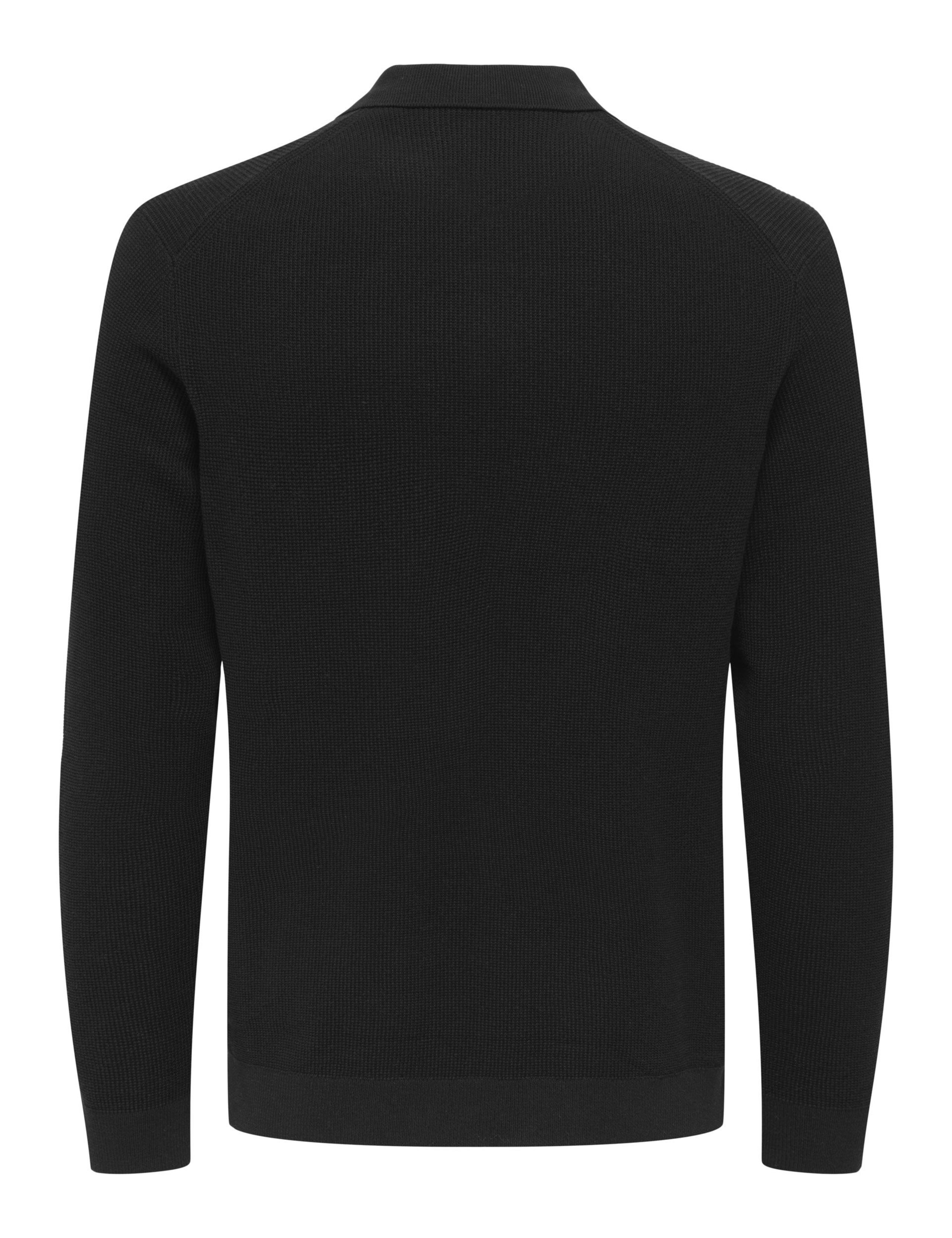 Pure Cotton Waffle Knitted Polo Shirt 2 of 2