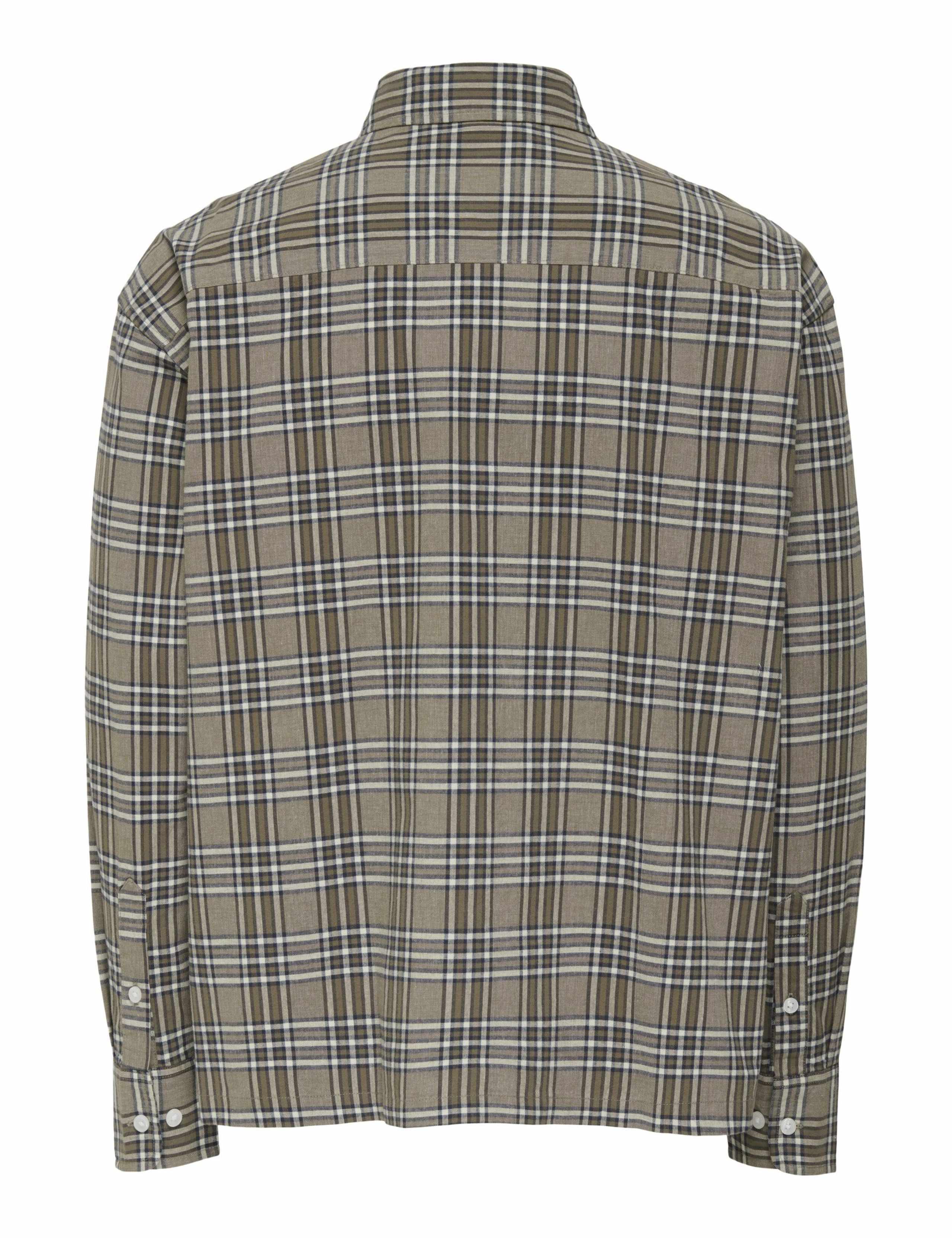 Regular Fit Brushed Cotton Checked Flannel Shirt 2 of 2
