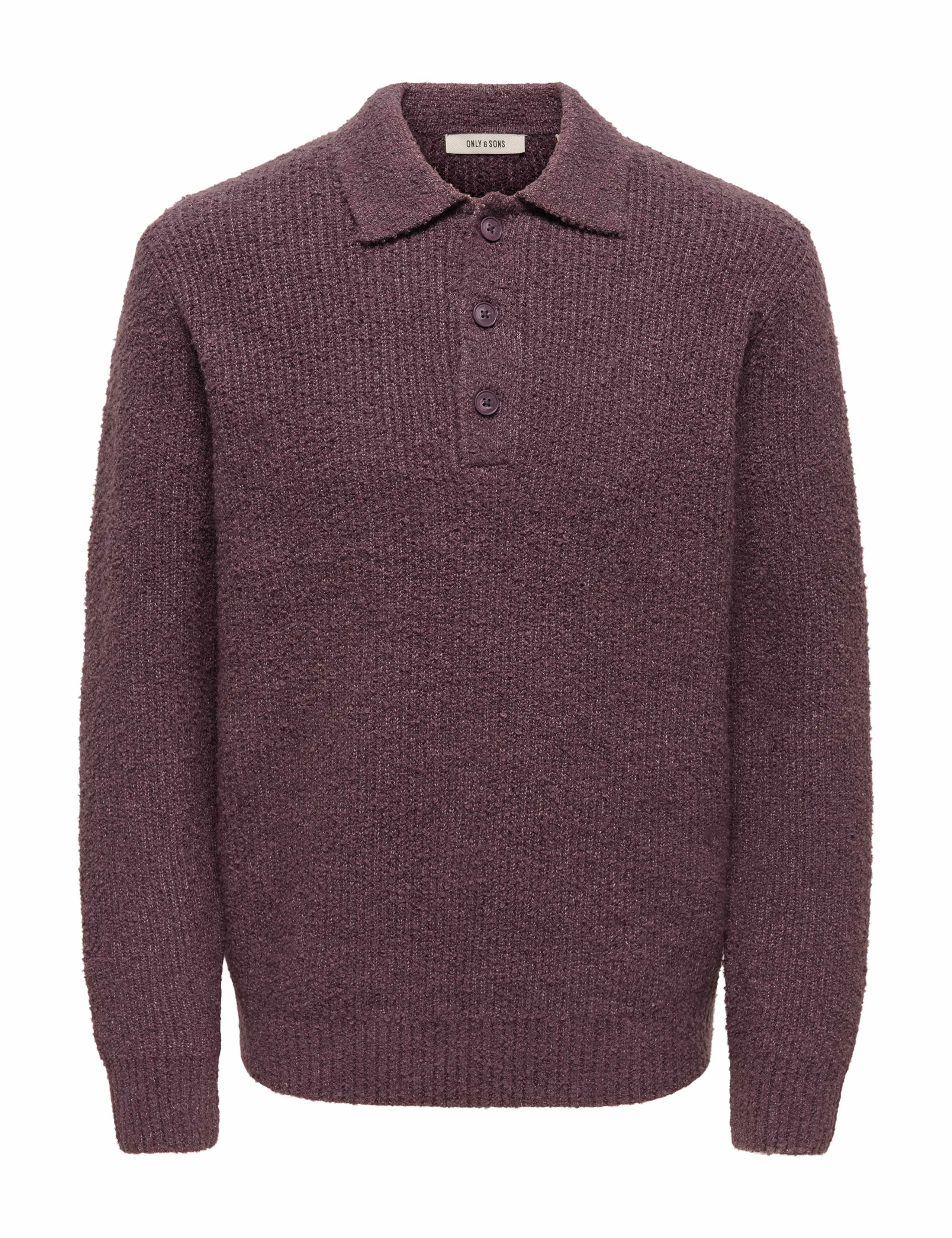 Cotton Rich Knitted Long Sleeve Polo Shirt 6 of 7