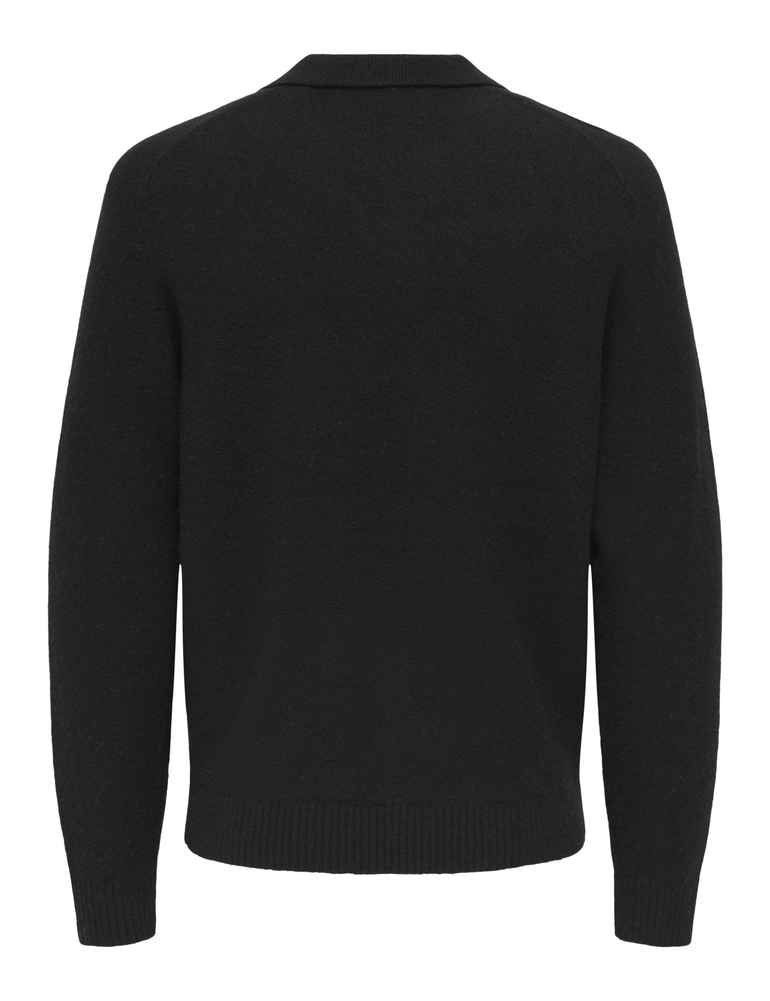 Wool Blend Knitted Polo Shirt 2 of 2