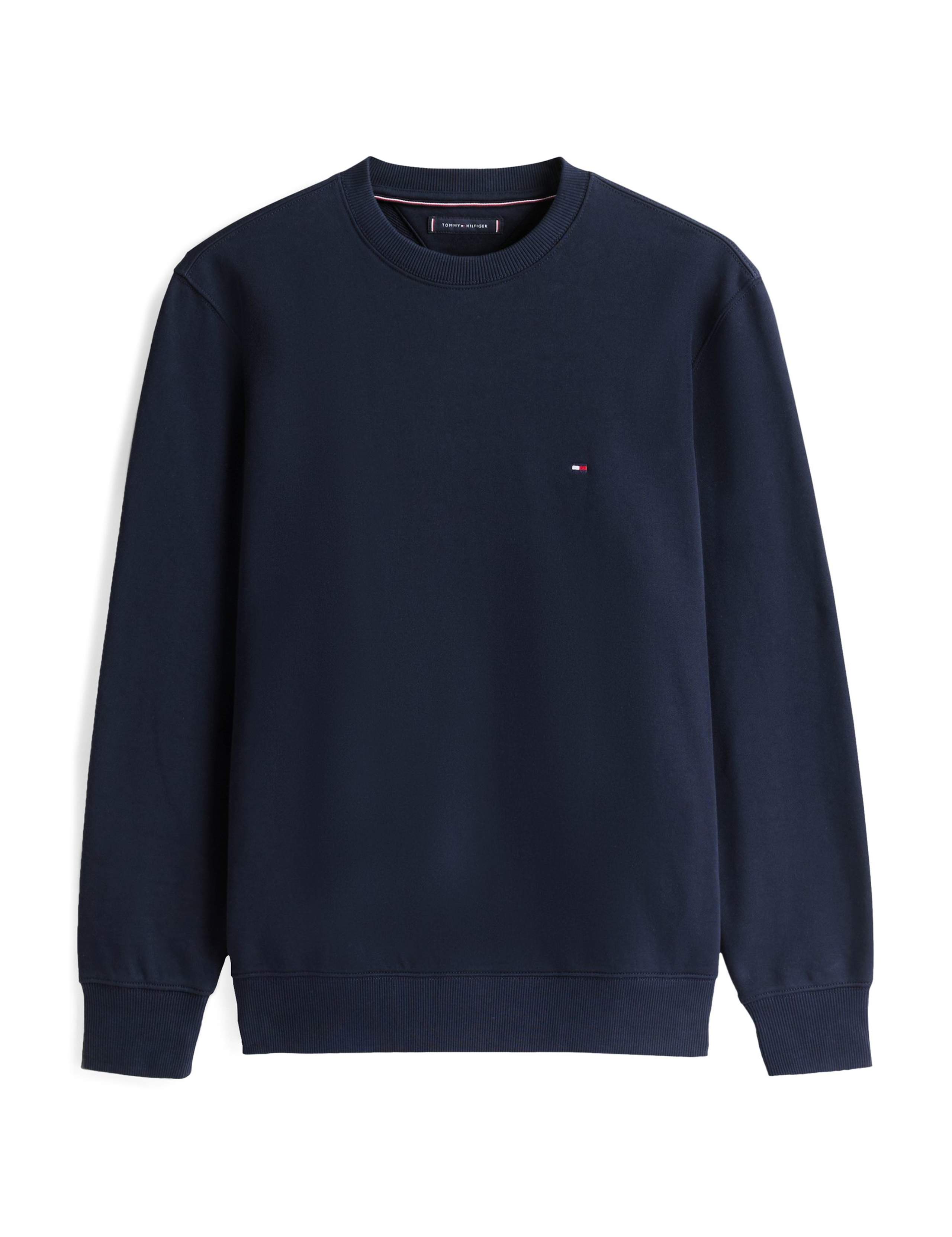 Essential Pure Cotton Crew Neck Sweatshirt 2 of 7