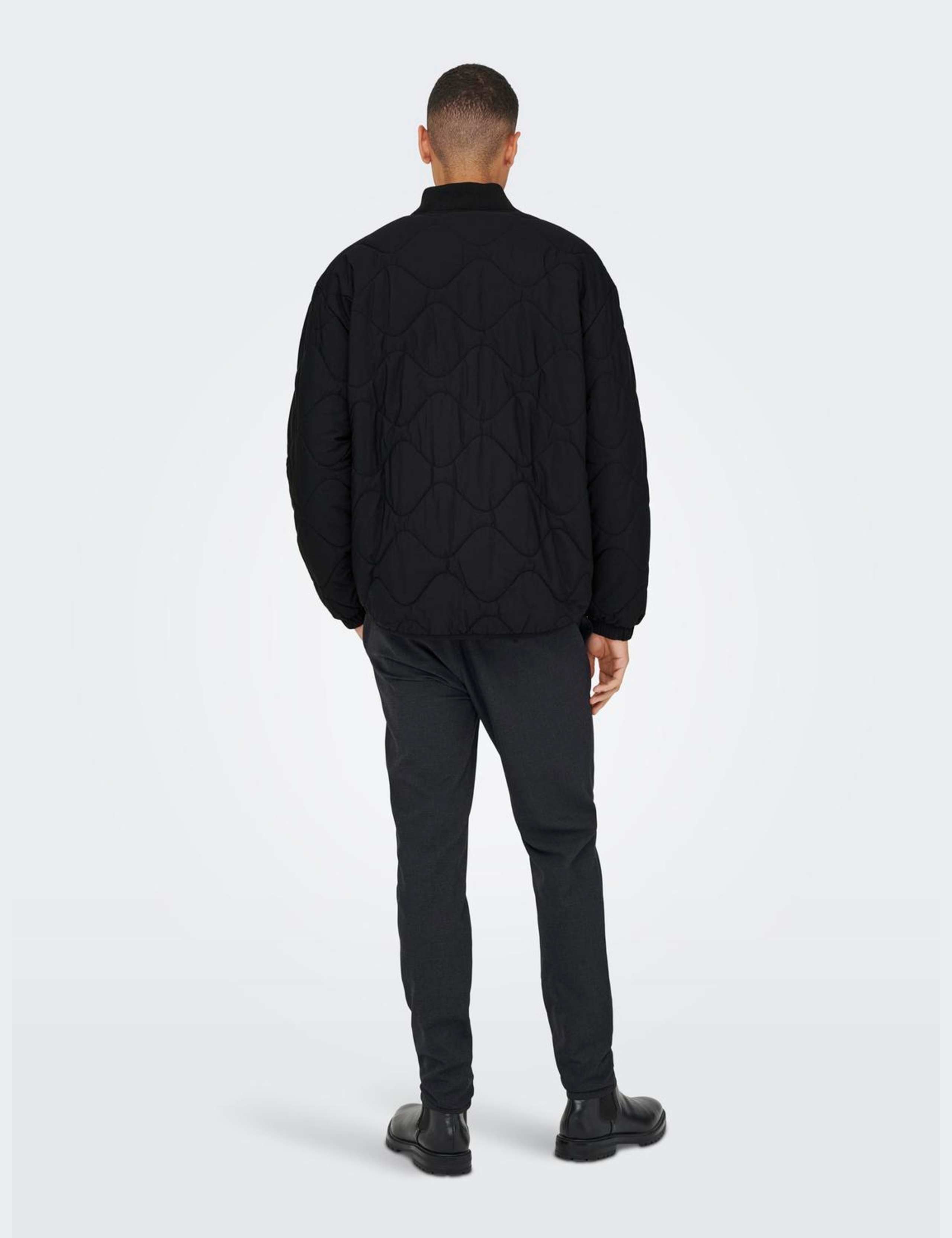 Quilted Bomber Jacket 5 of 6