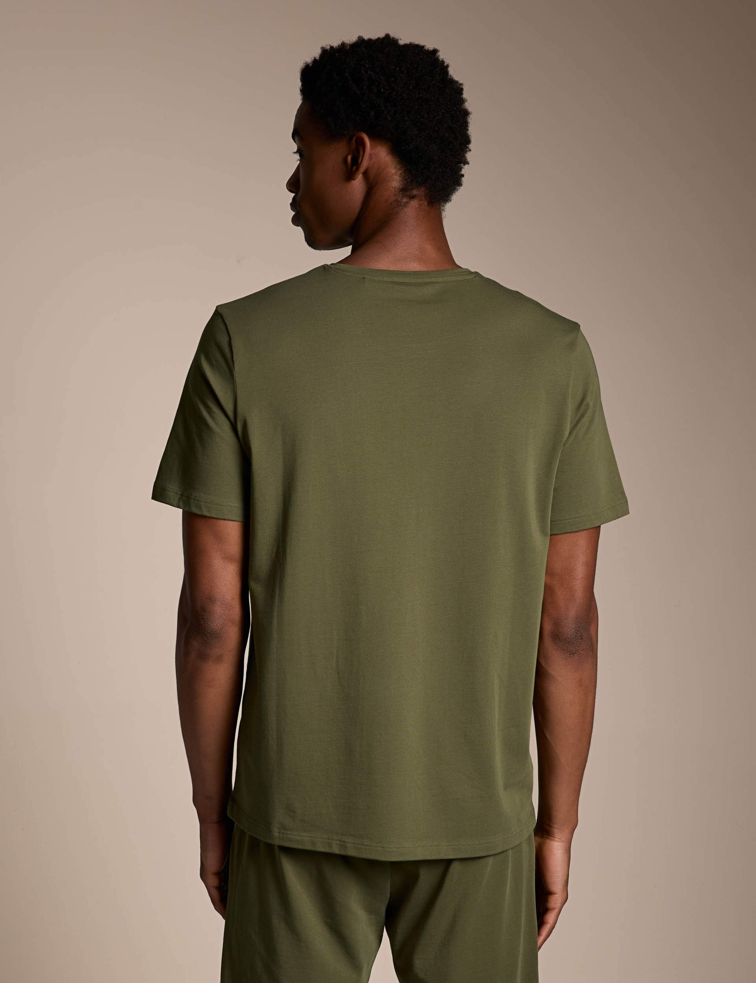 Cotton Rich Crew Neck T-Shirt 3 of 4