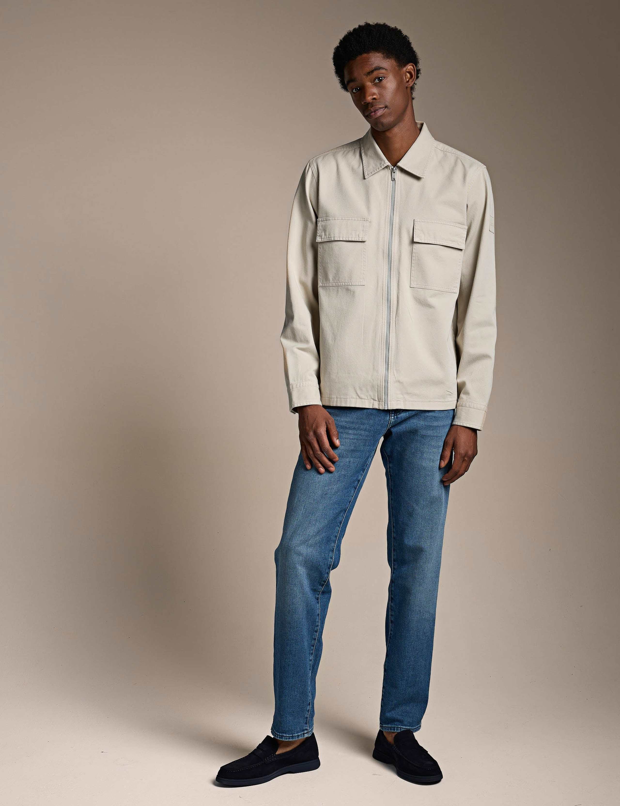 Regular Fit Pure Cotton Overshirt 2 of 5