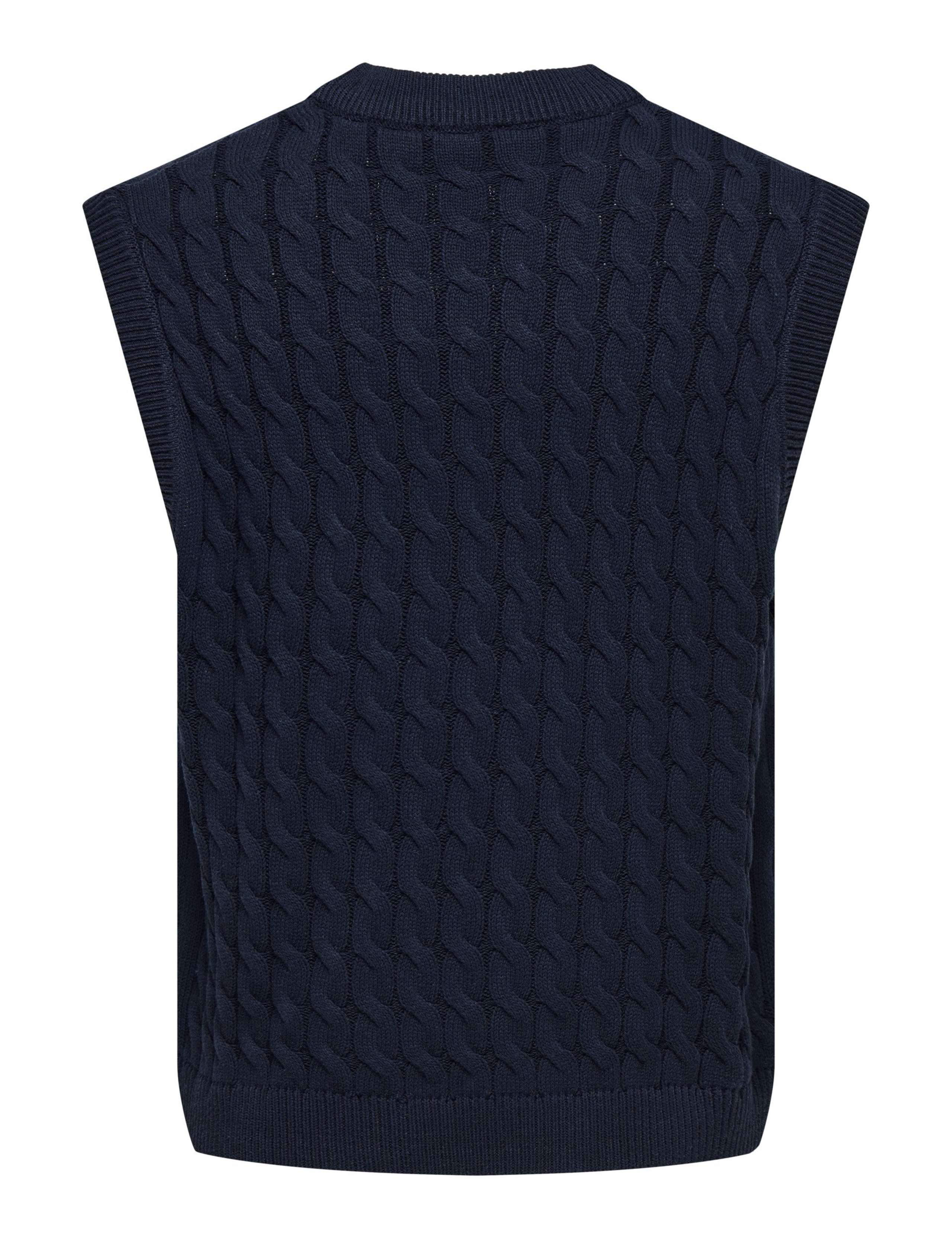 Cotton Rich Cable Knitted Vest 2 of 2