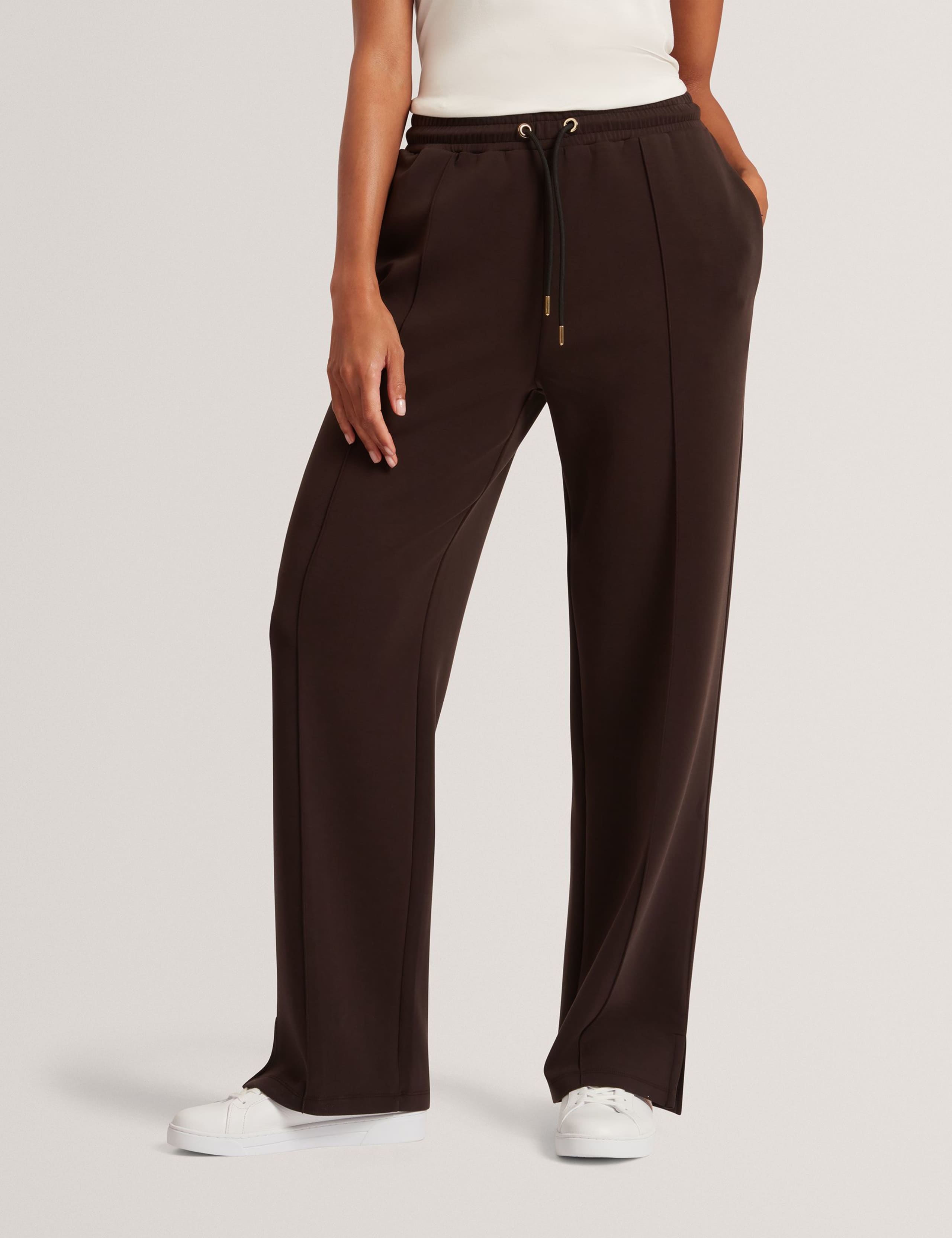 Cupro Split Hem Joggers 3 of 5