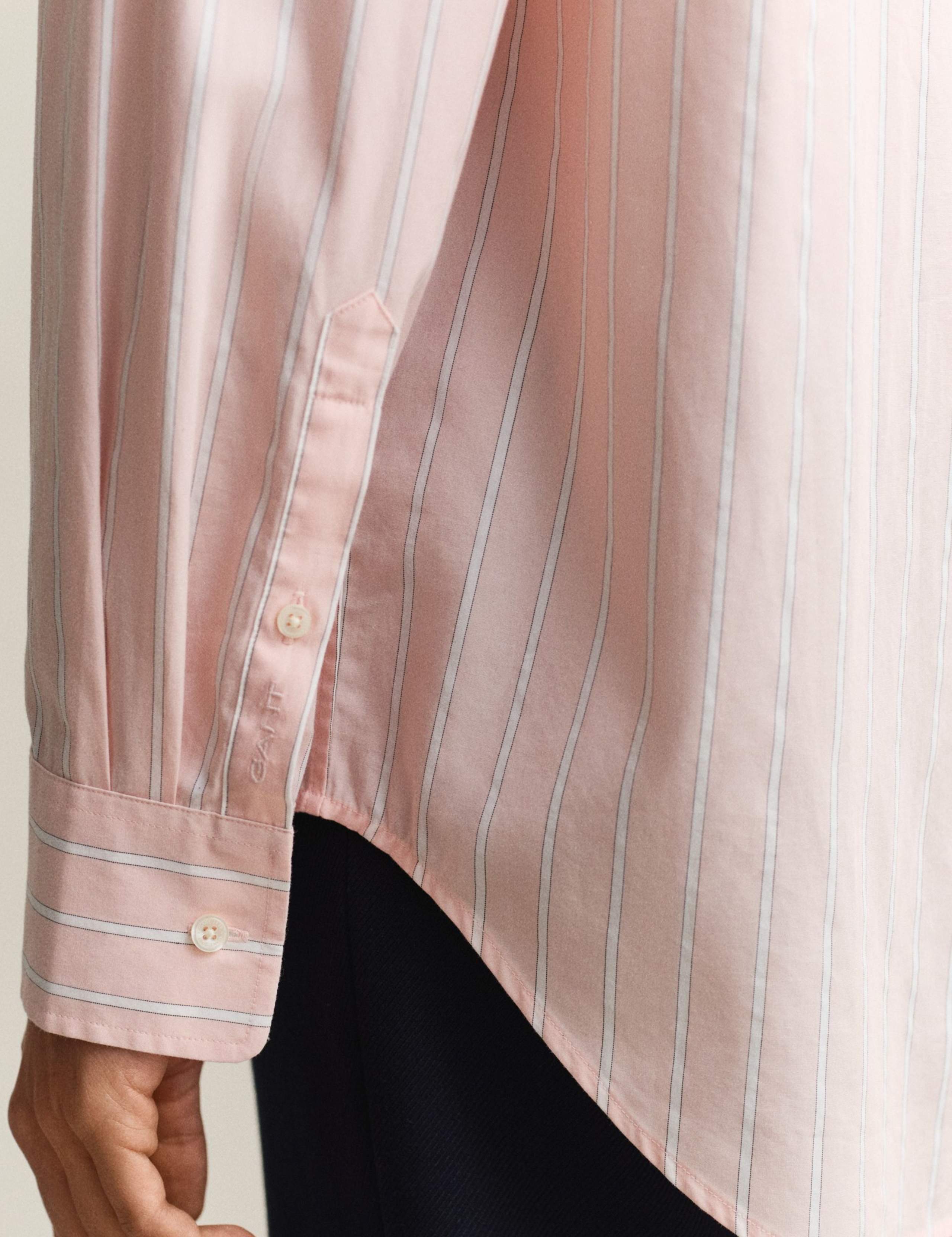 Pure Cotton Poplin Striped Shirt 5 of 7