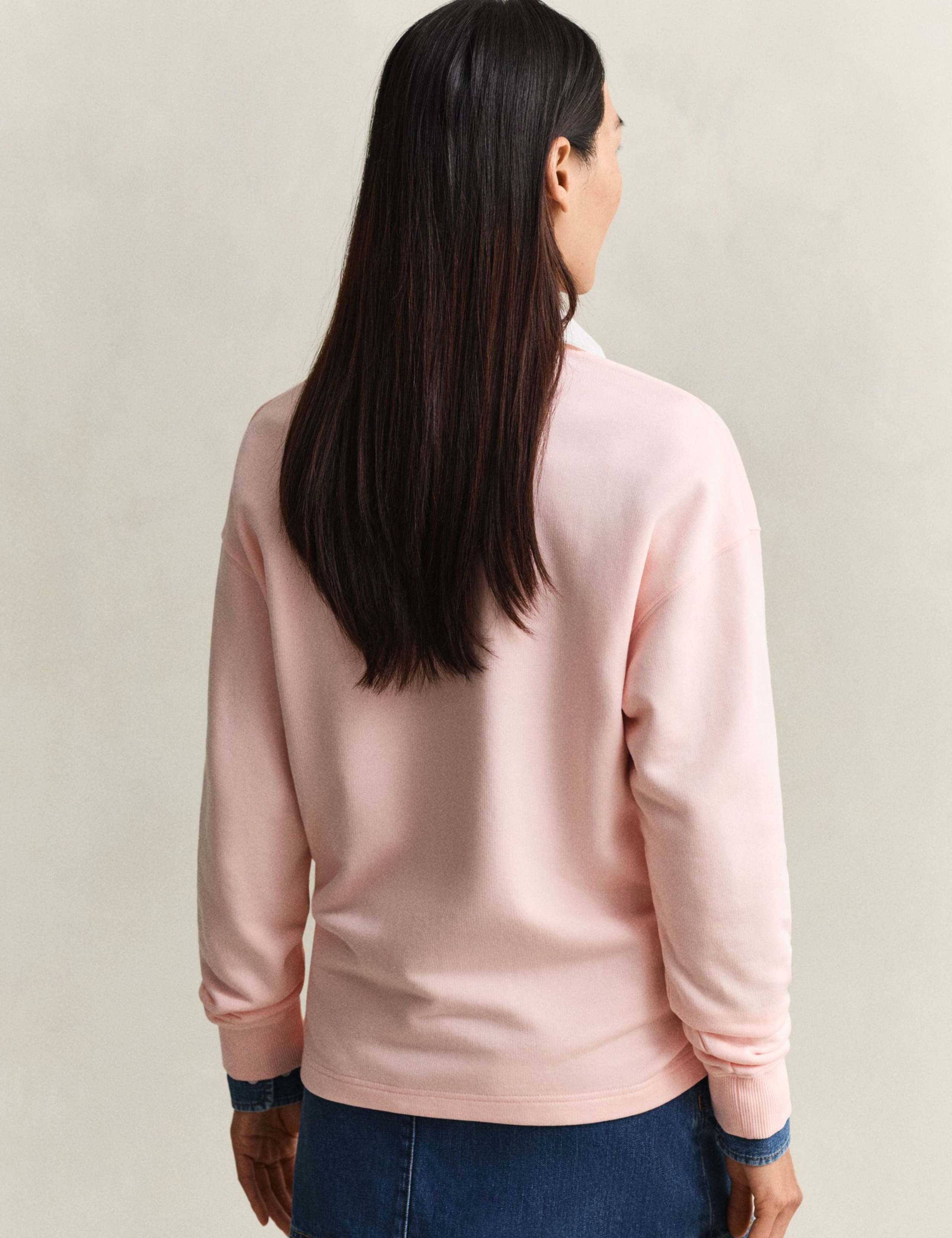 Cotton Rich Rugby Sweatshirt 3 of 4