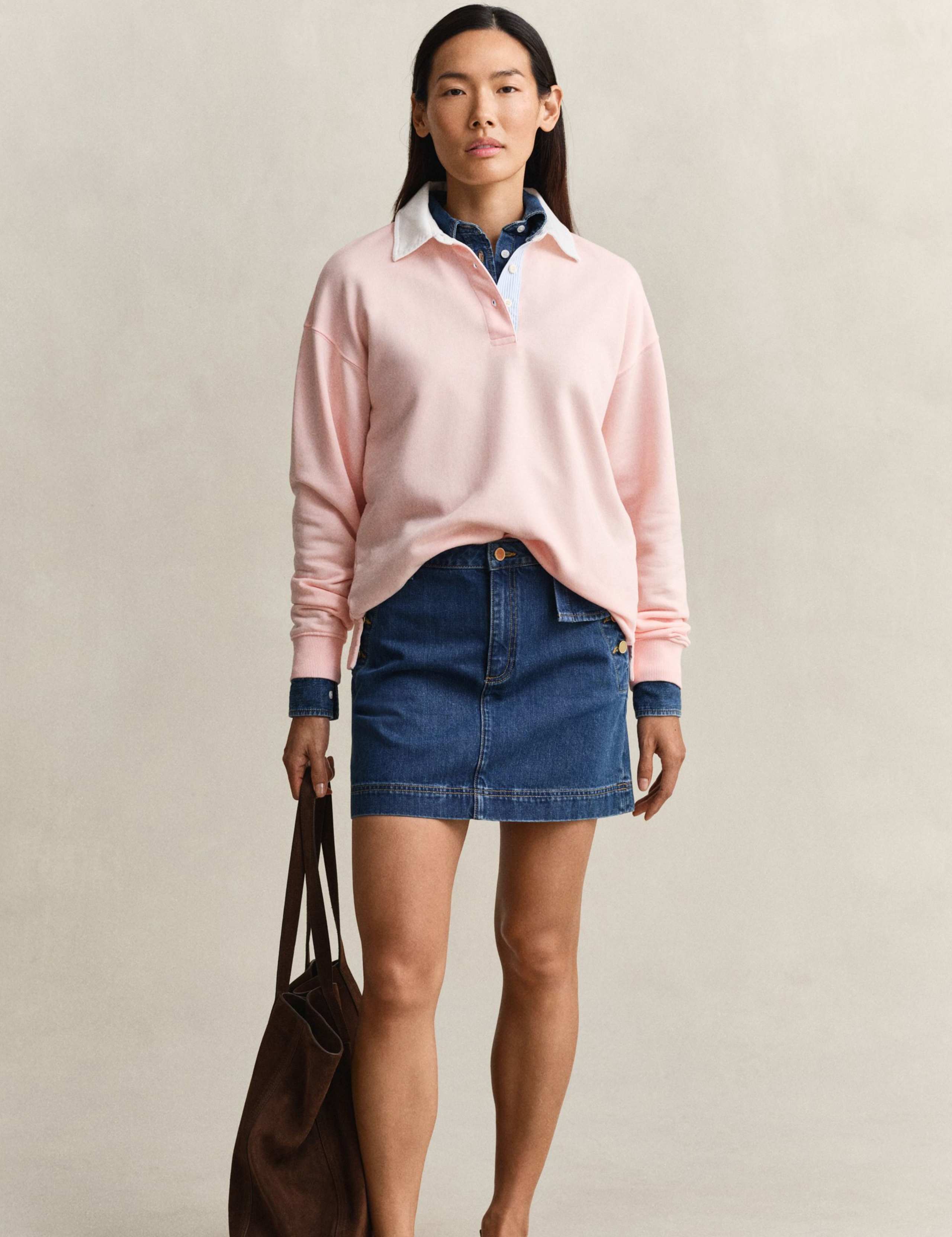 Cotton Rich Rugby Sweatshirt 4 of 4