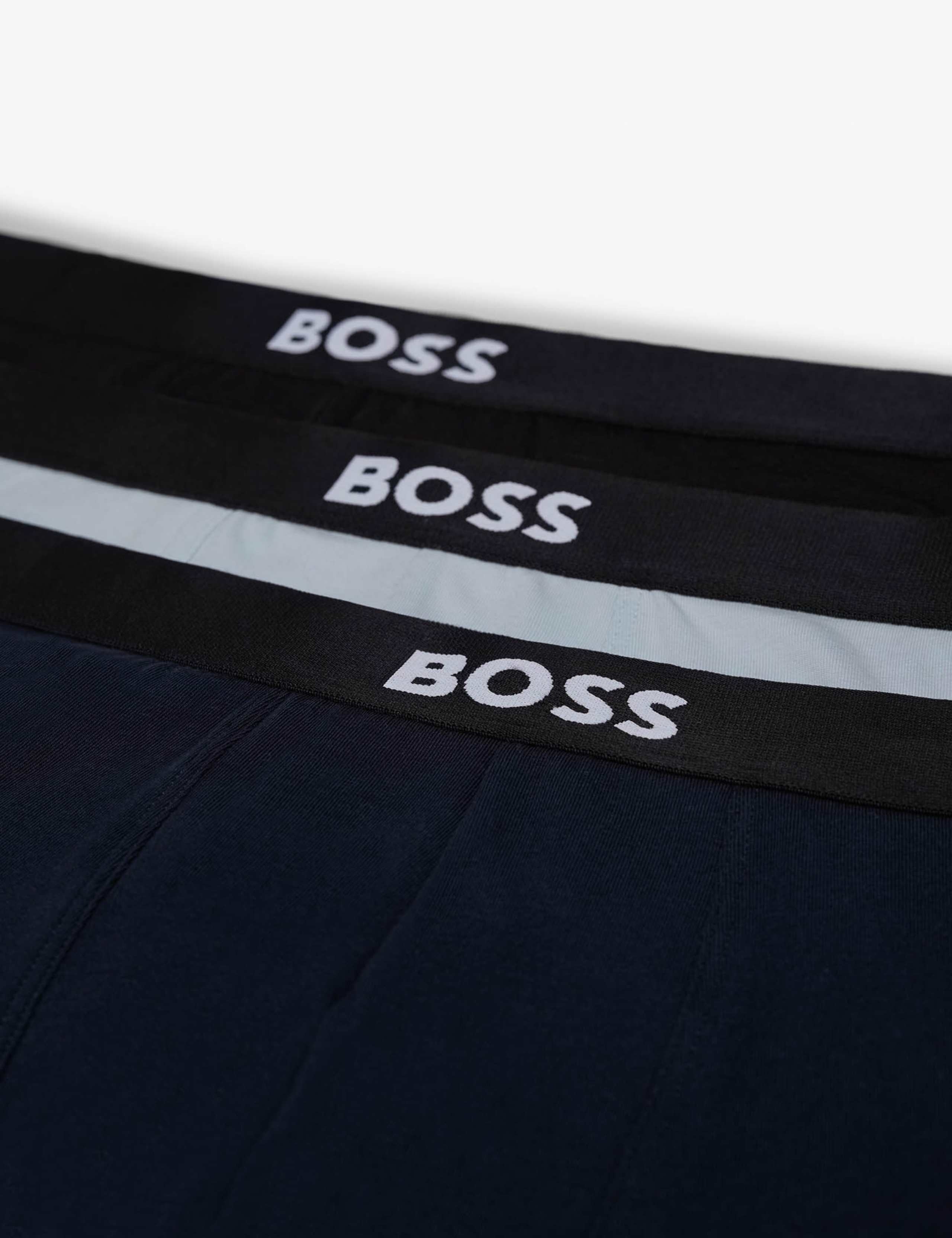 3 Pack Cotton Rich Trunks 2 of 3
