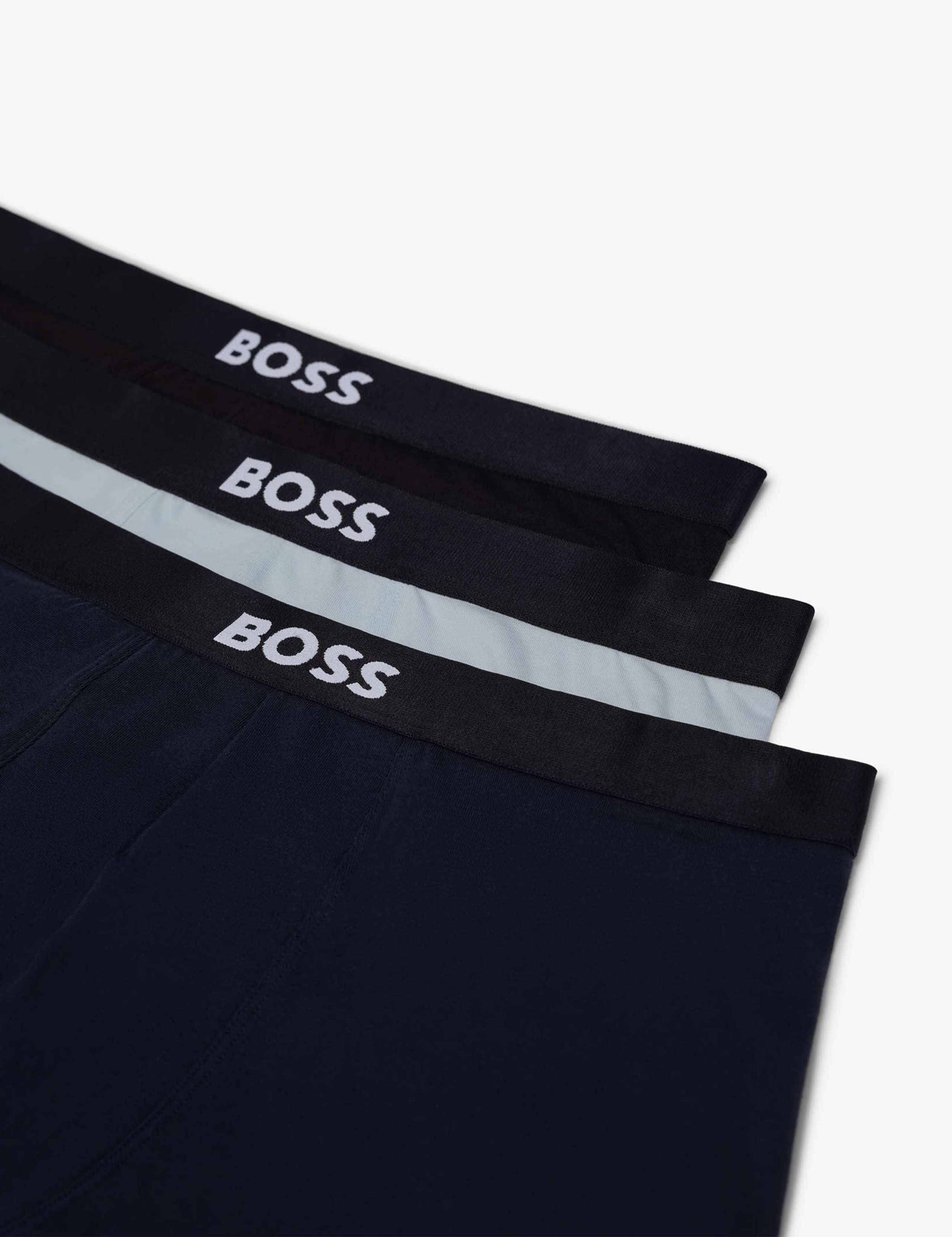 3 Pack Cotton Rich Trunks 3 of 3