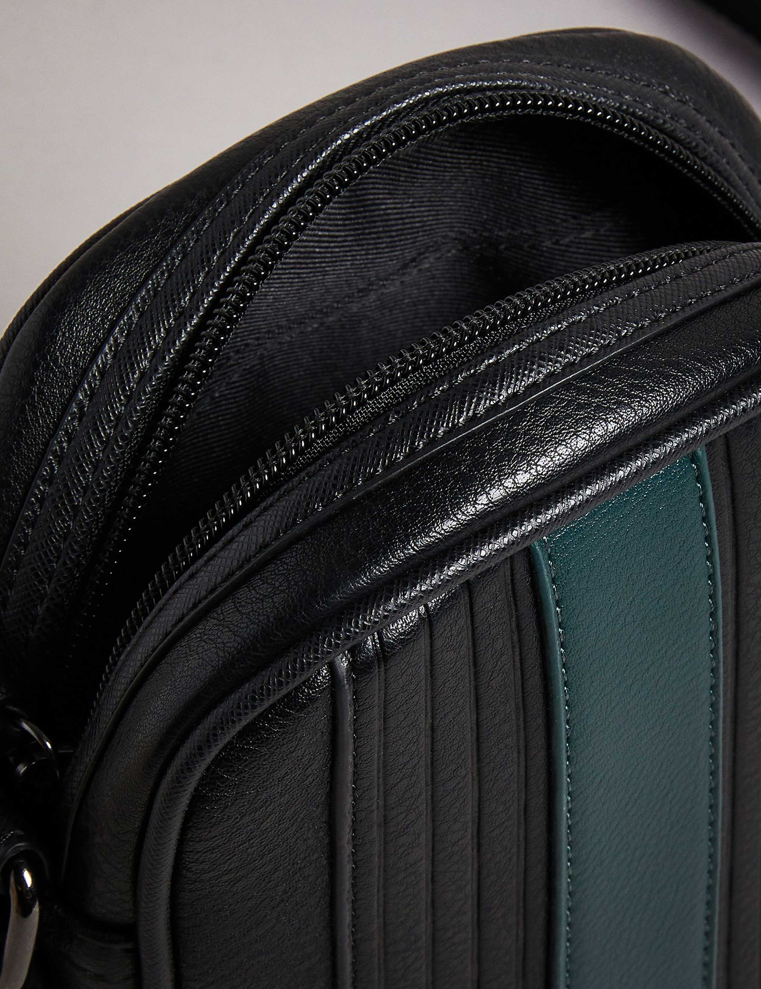 Striped Messenger Bag 2 of 4