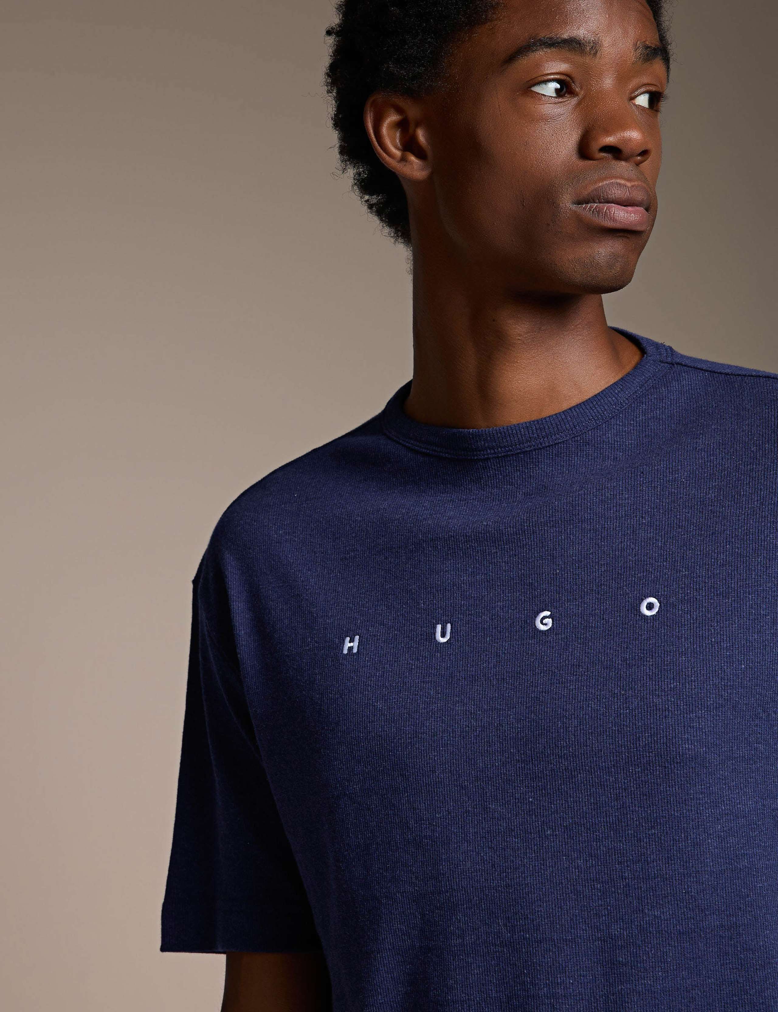 Cotton Rich Ribbed Logo T-Shirt 4 of 4