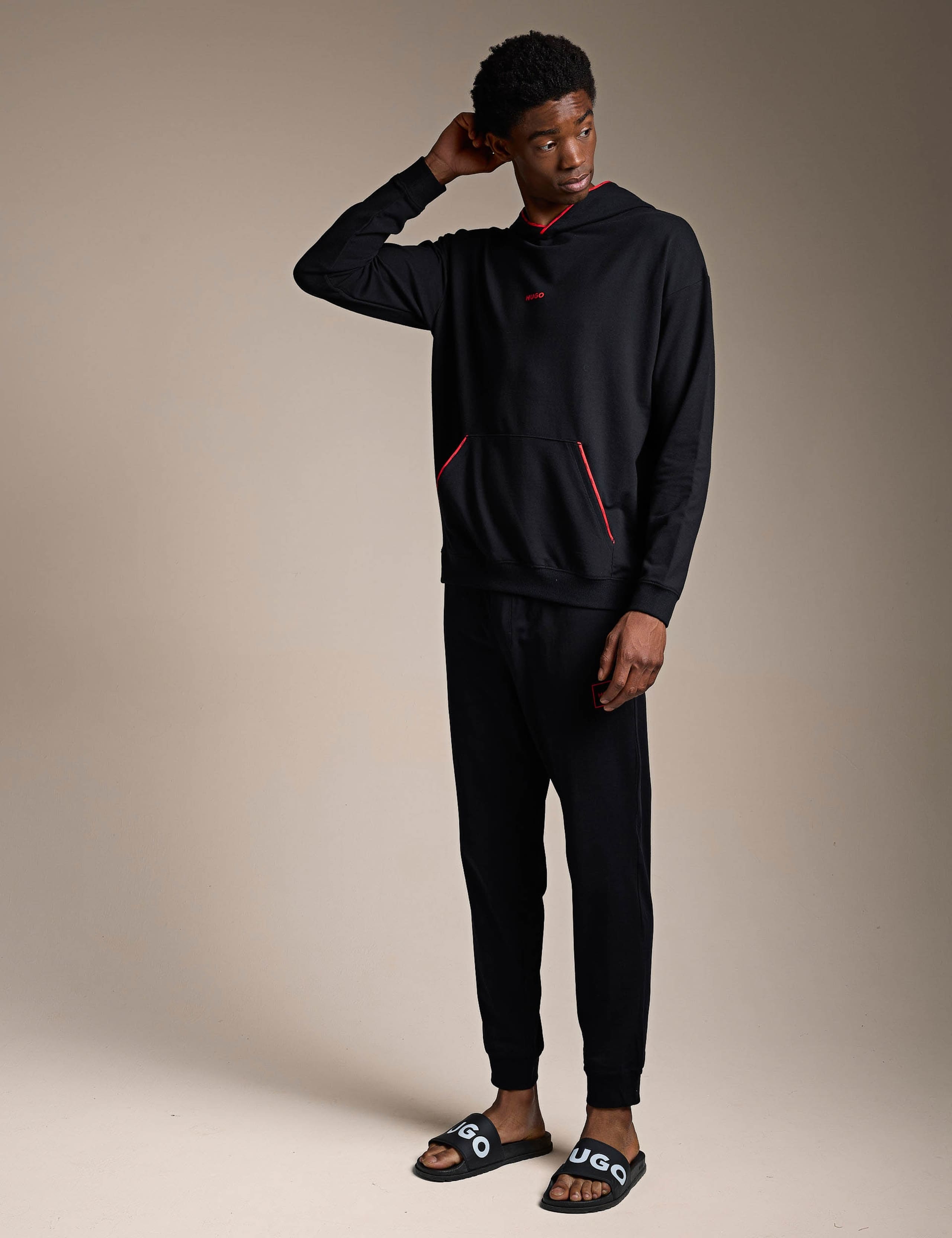 Cotton Rich Logo Lounge Hoodie 2 of 5