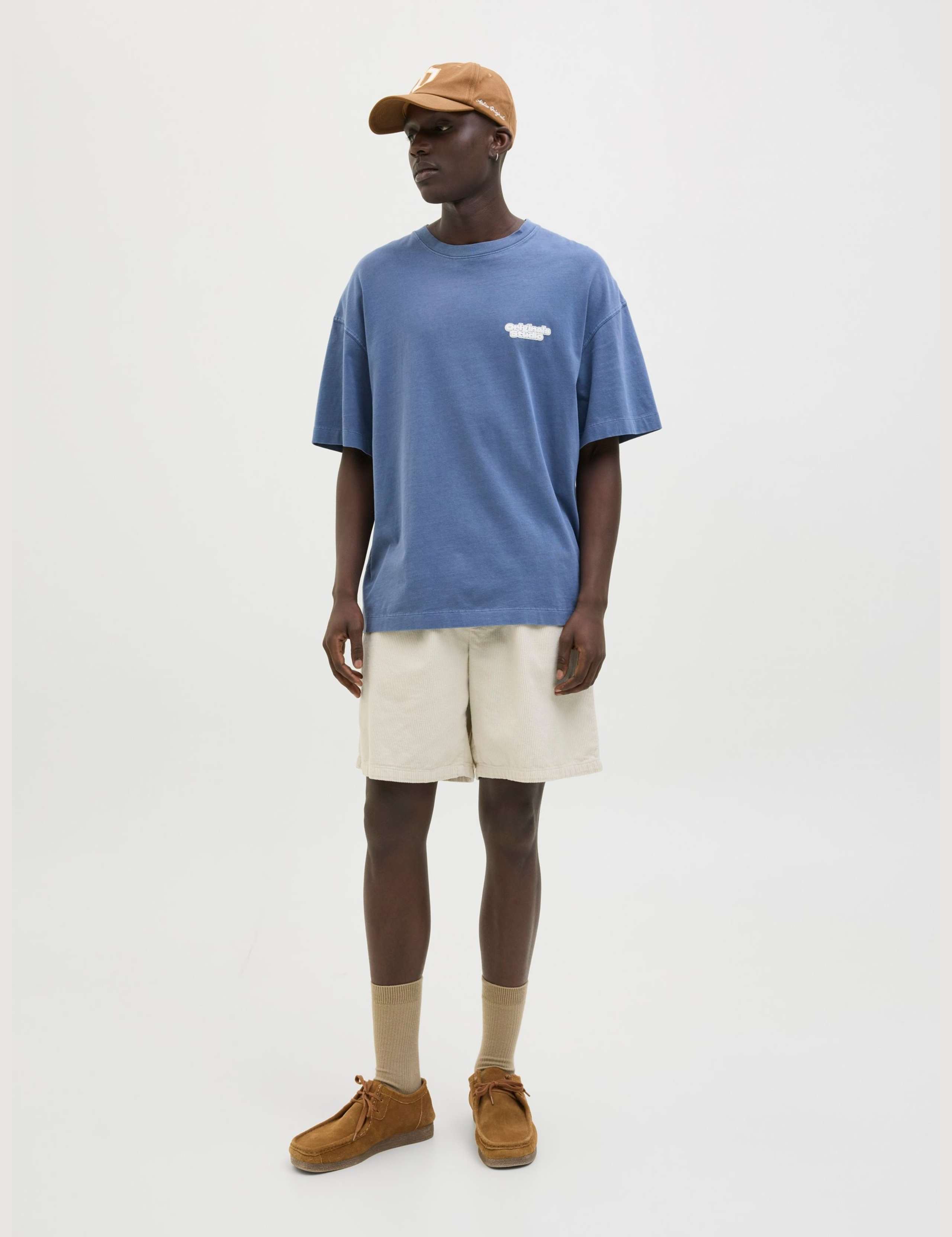 Pure Cotton Corduroy Jogger Shorts 3 of 8