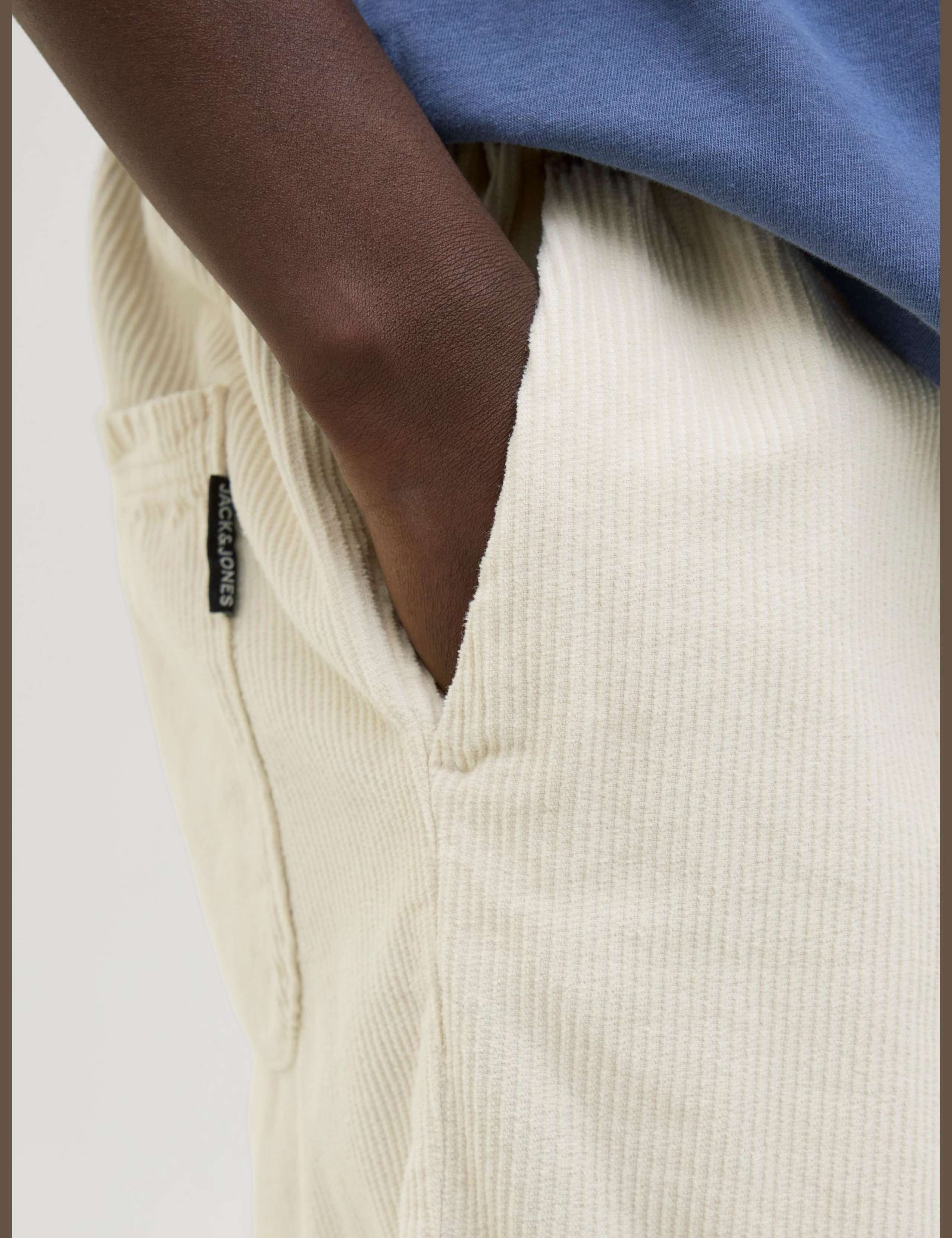 Pure Cotton Corduroy Jogger Shorts 4 of 8