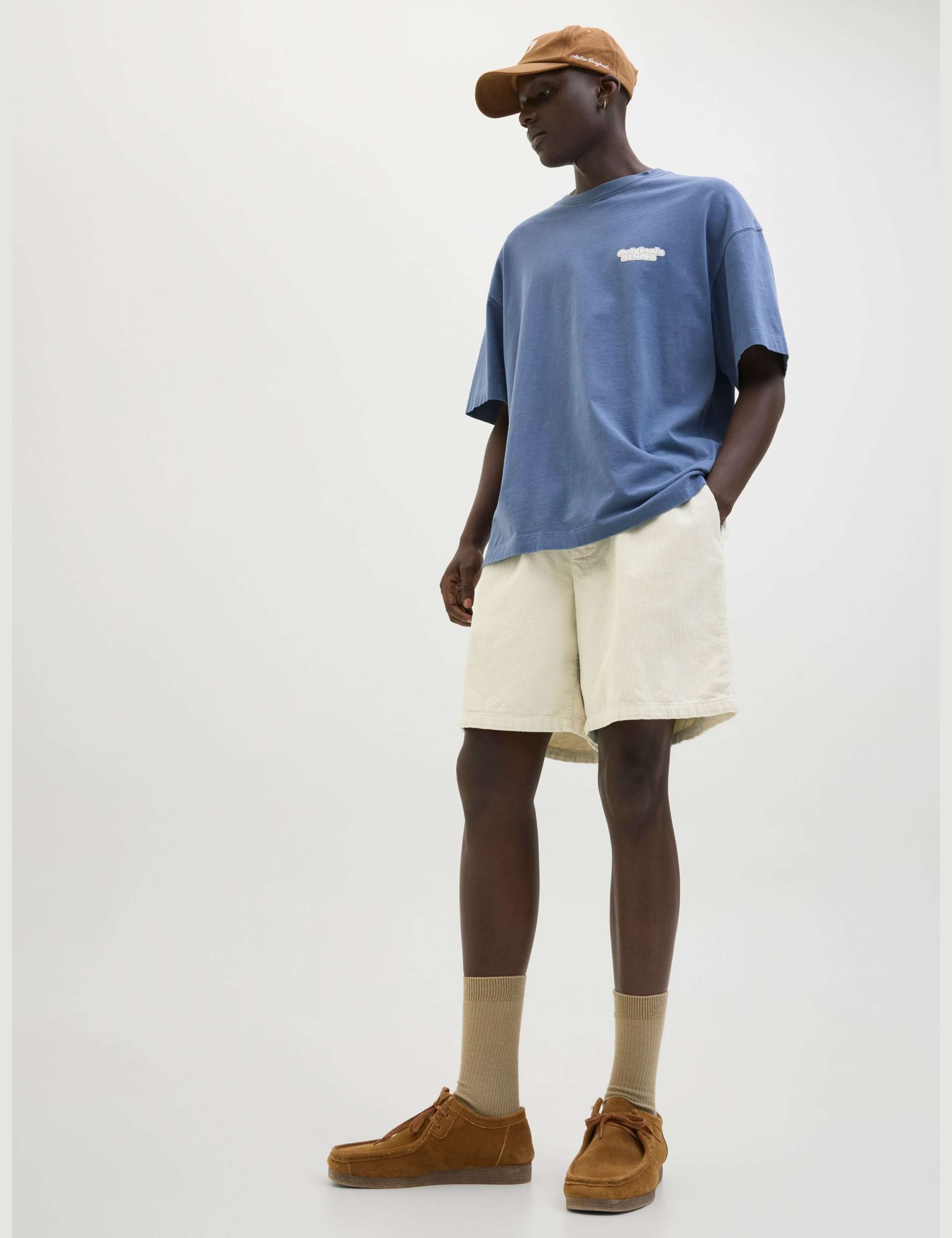 Pure Cotton Corduroy Jogger Shorts 6 of 8