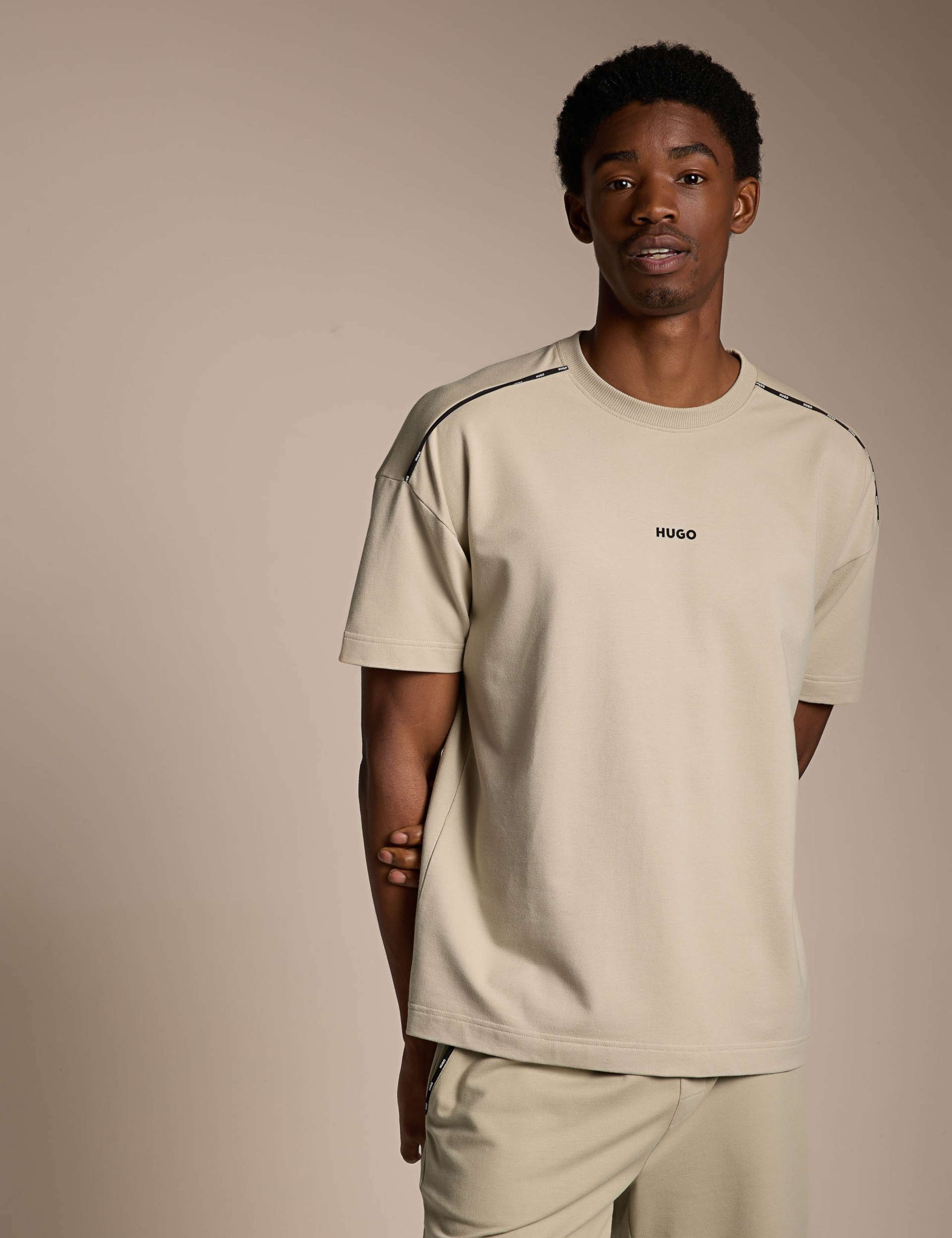 Cotton Rich Crew Neck T-Shirt 1 of 5