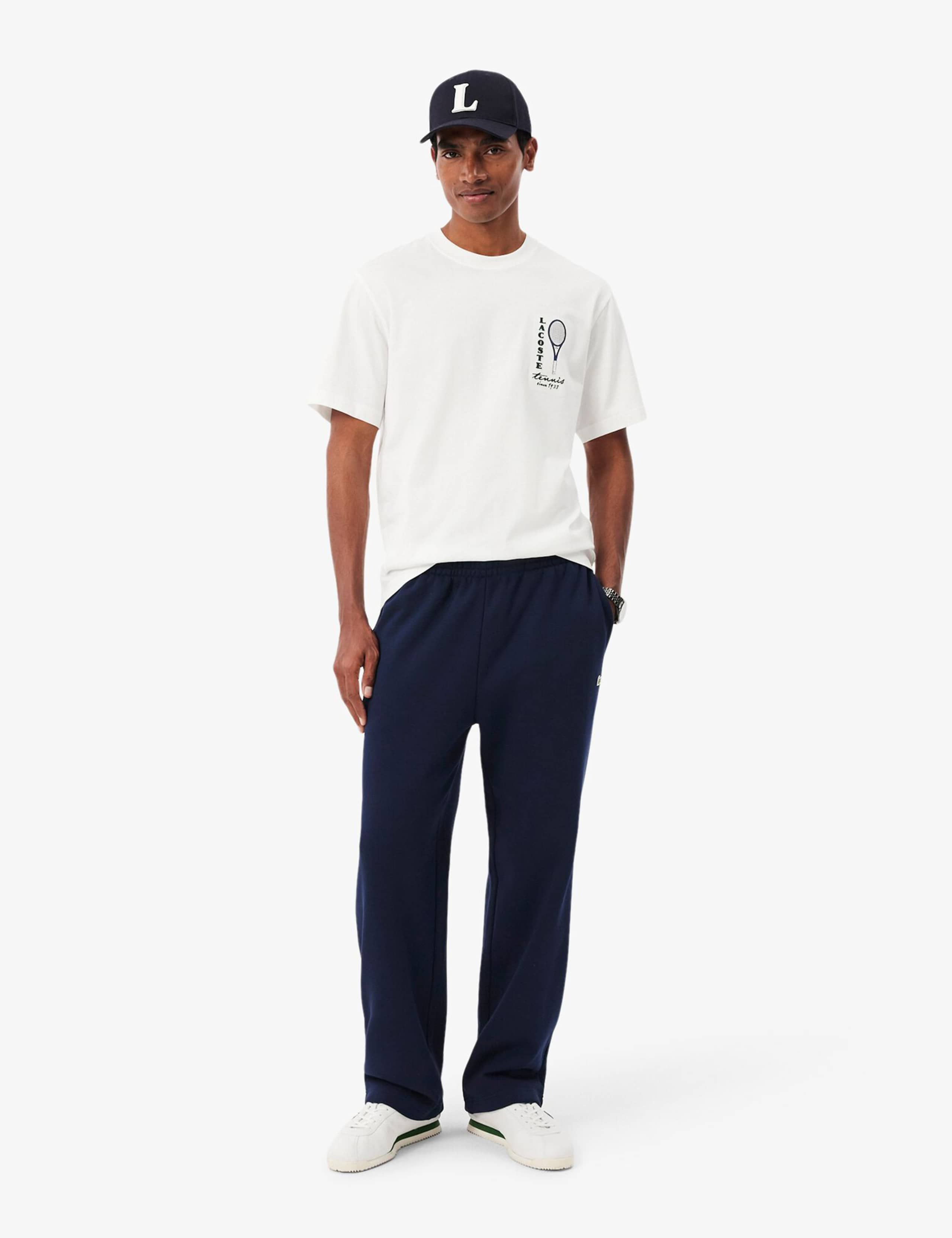 Elasticated Waist Fleece Relaxed Joggers 2 of 4