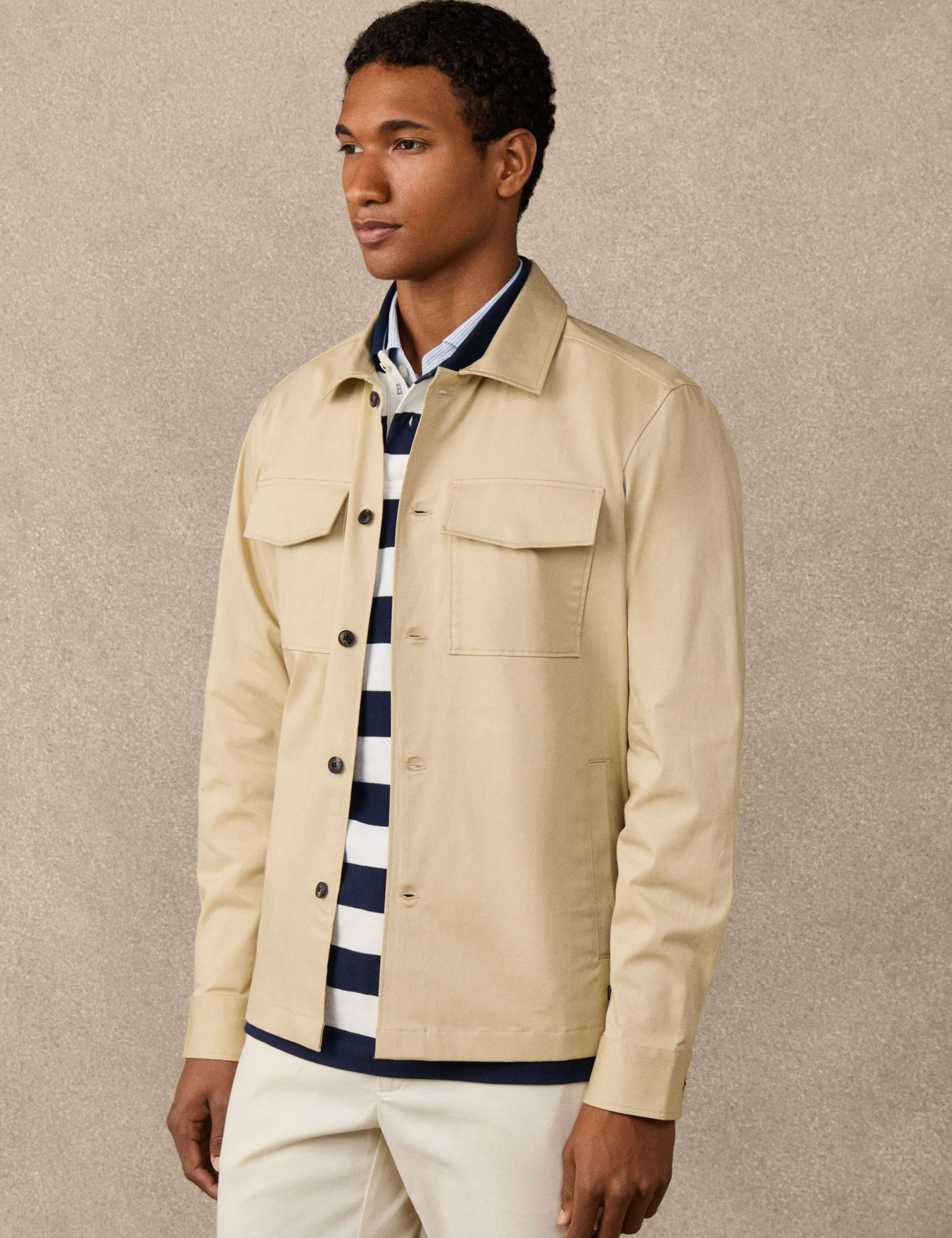 Cotton Rich Utility Overshirt 4 of 8