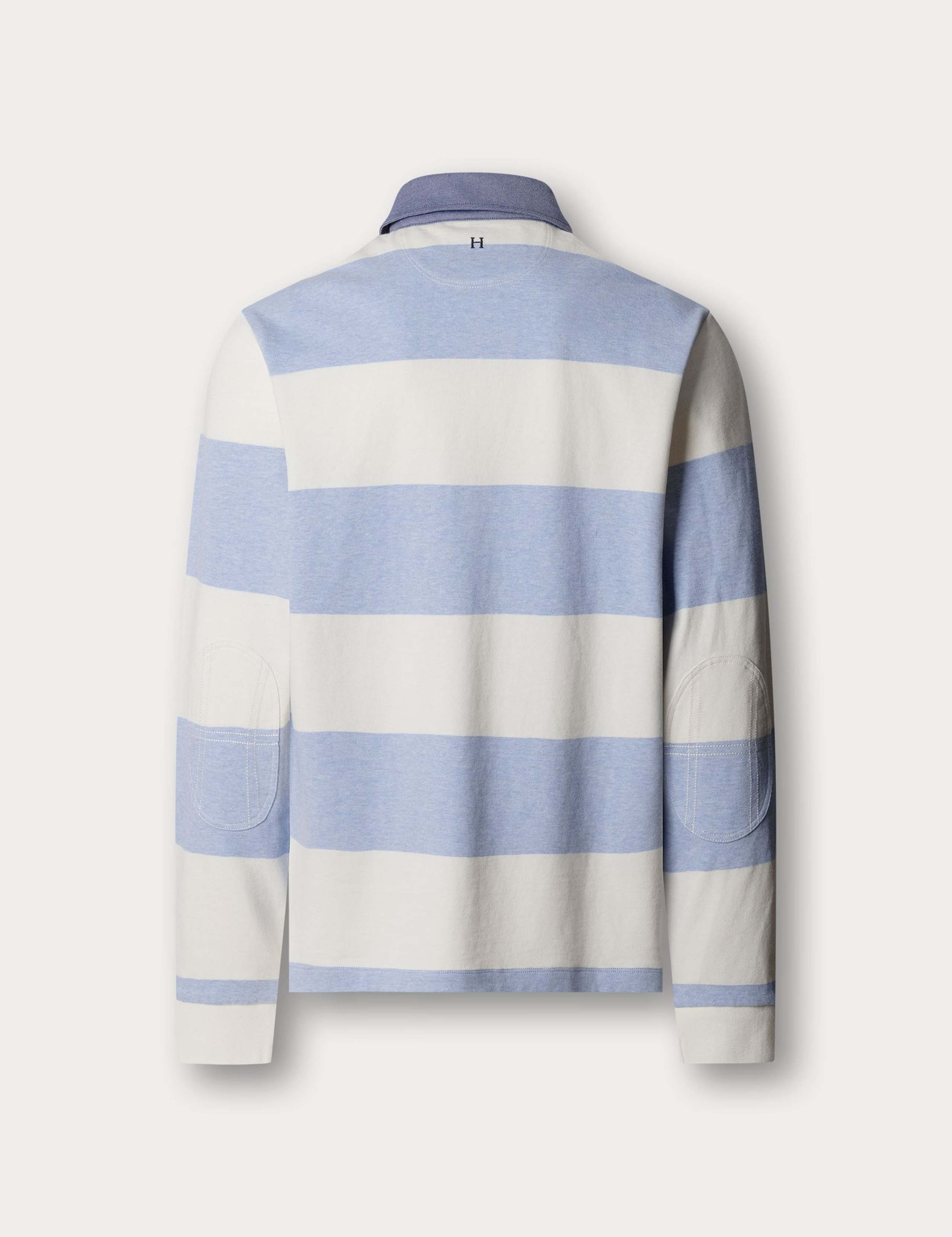Pure Cotton Striped Rugby Shirt 2 of 2