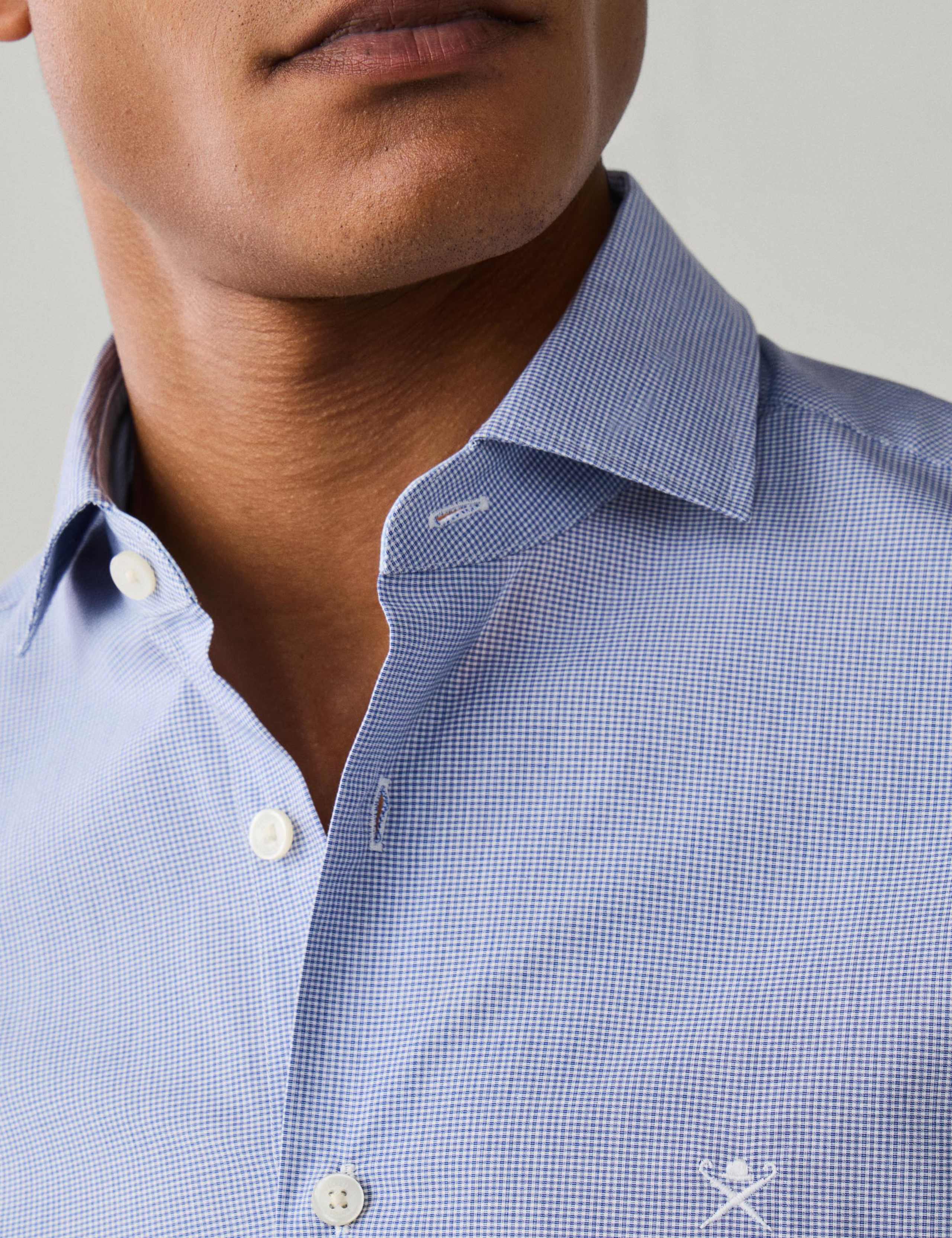 Tailored Fit Pure Cotton Gingham Shirt 7 of 8