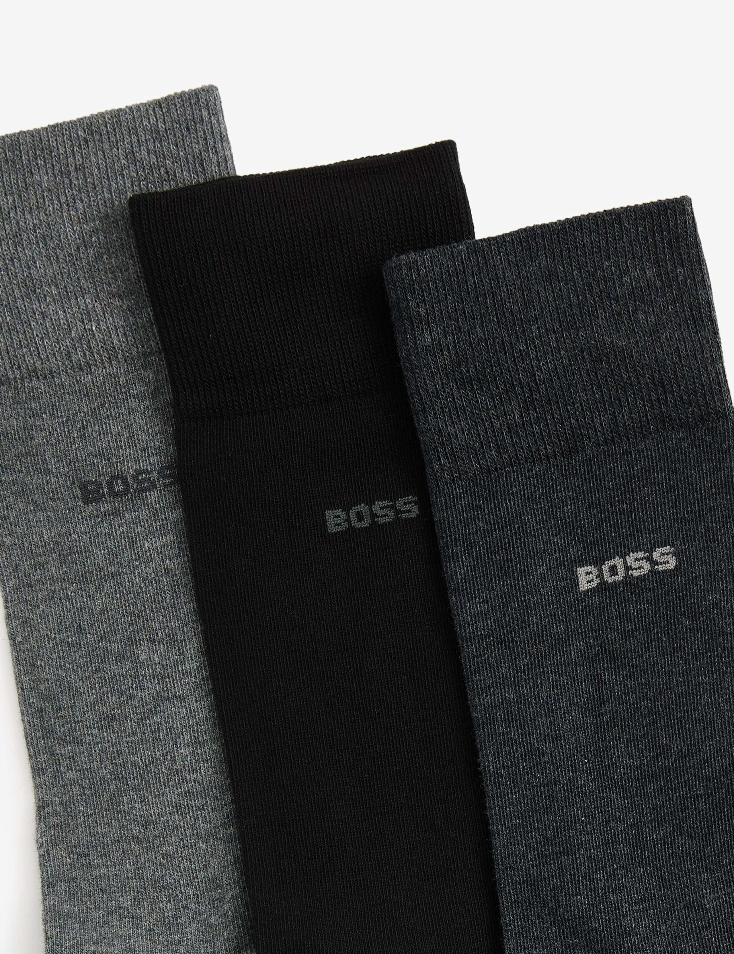3 Pack Logo Cotton Rich Socks 2 of 3