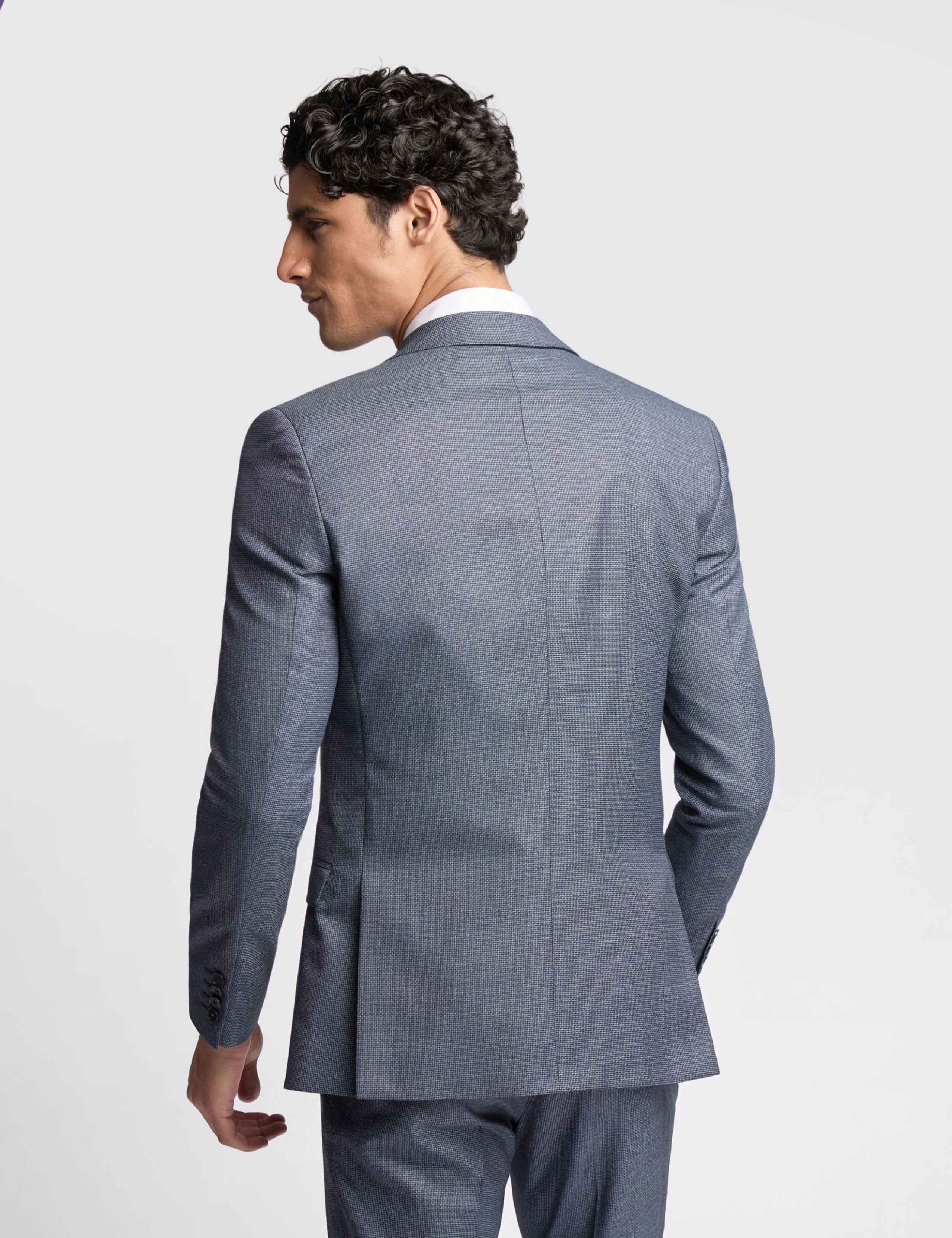 Slim Fit Wool Rich Puppytooth Suit Jacket 5 of 7