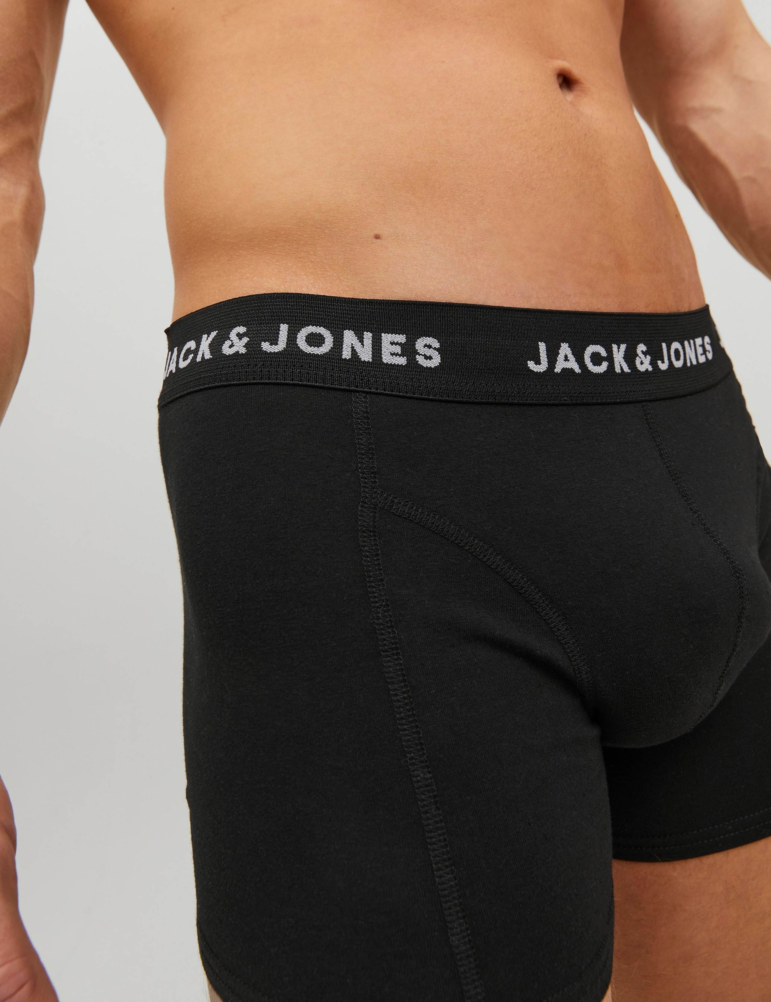 5 Pack Cotton Rich Jersey Logo Trunks 5 of 5