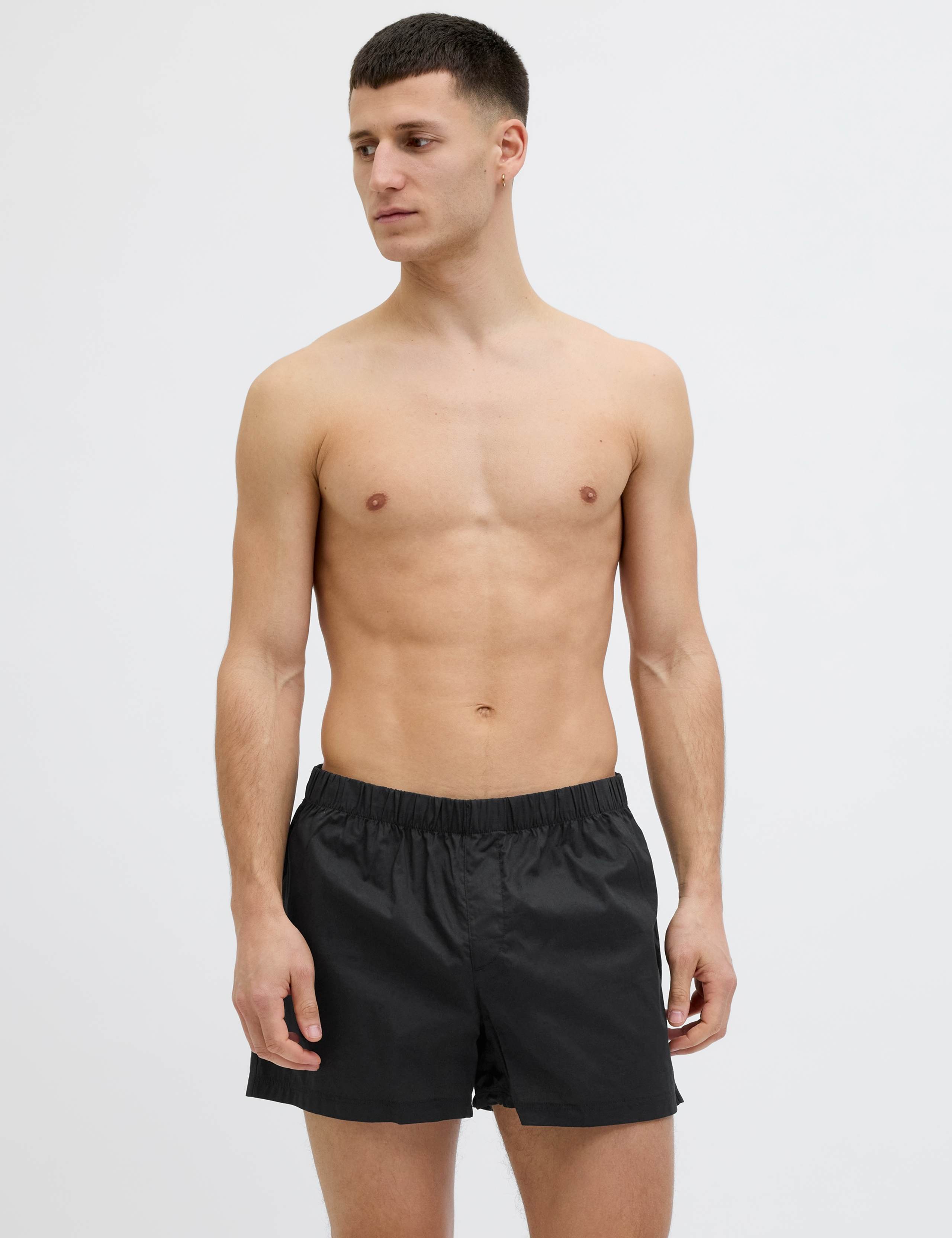 3 Pack Pure Cotton Woven Boxers 3 of 6